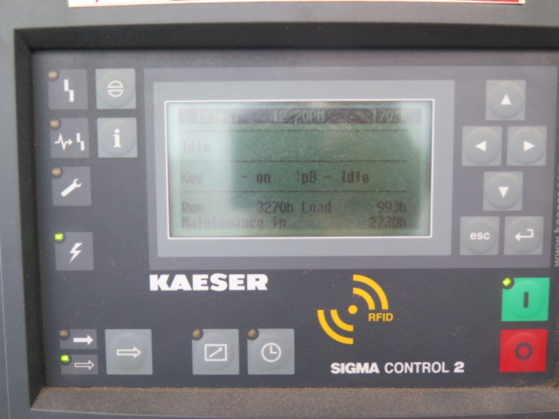 2016 Kaeser BSD50 Sigma 50Hp Rotary Air Compressor s/n 1620 w/ Kaeser Sigma Control 2 Digital - Image 4 of 6