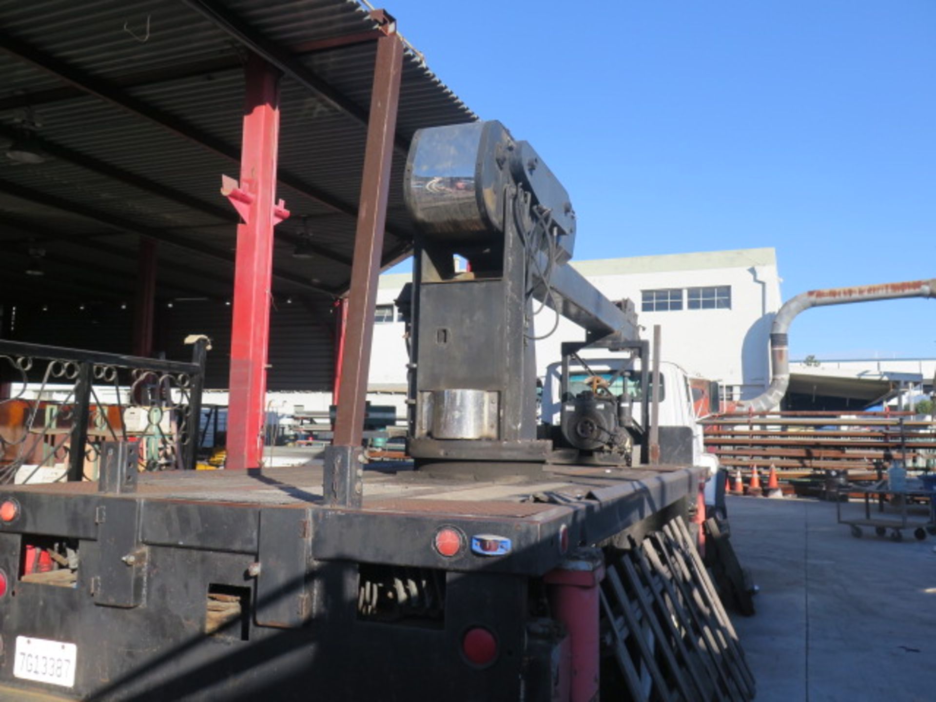 1986 Ford 8000 Diesel Crane Truck Lisc# 7G13387 w/ Hydraulic Boom Crane, Diesel Engine, 8-Speed Tran - Image 9 of 11