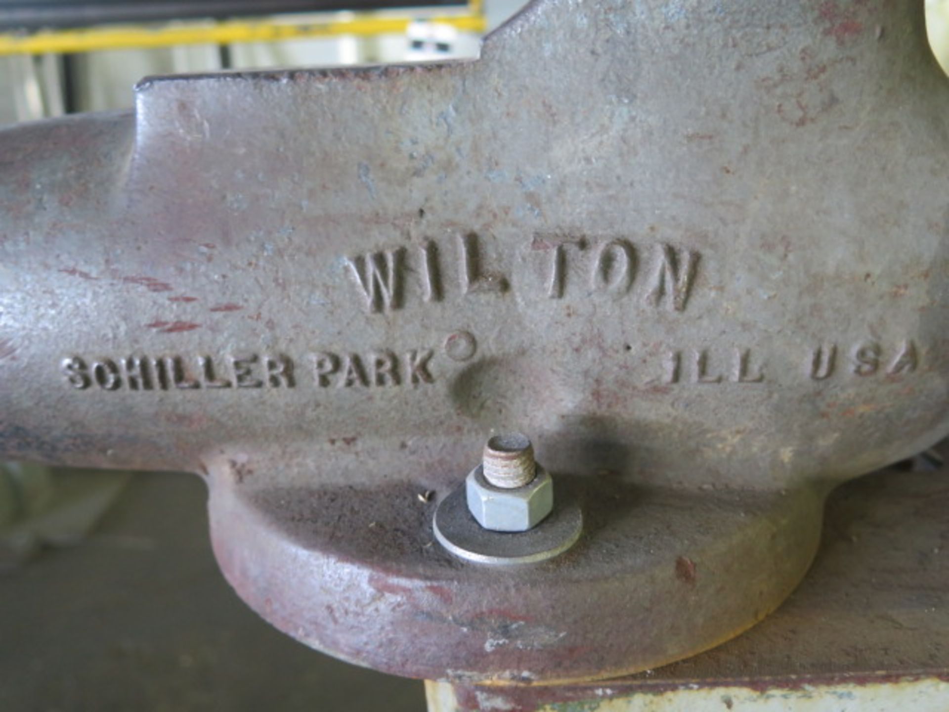 Wilton 6" Pedestal Mounted Vise - Image 3 of 3