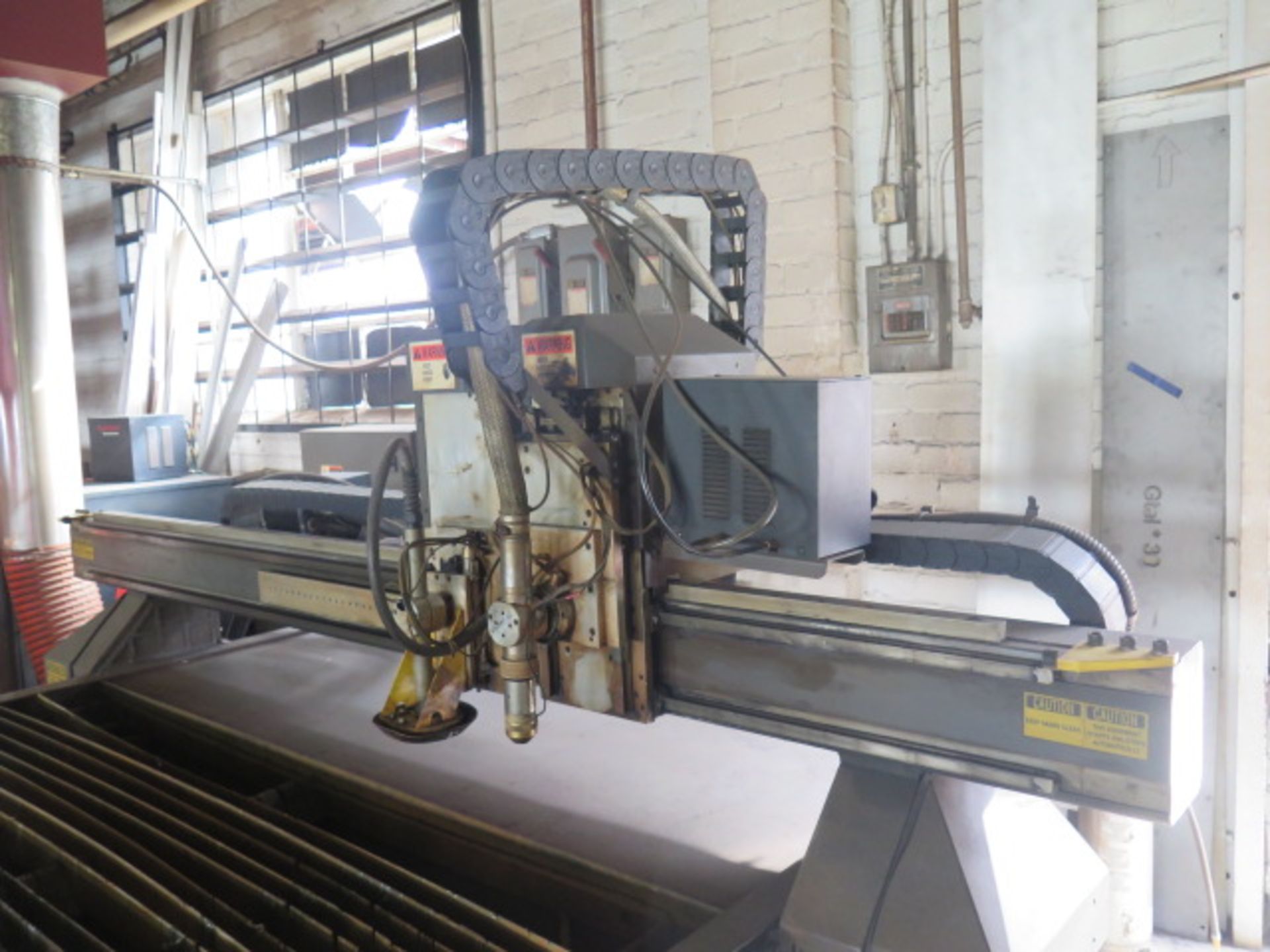 MultiCam 2-Head CNC Plasma Cutting Machine s/n 3305 P7028 w/ MultiCam Pendant Controls, Hypertherm - Image 3 of 17