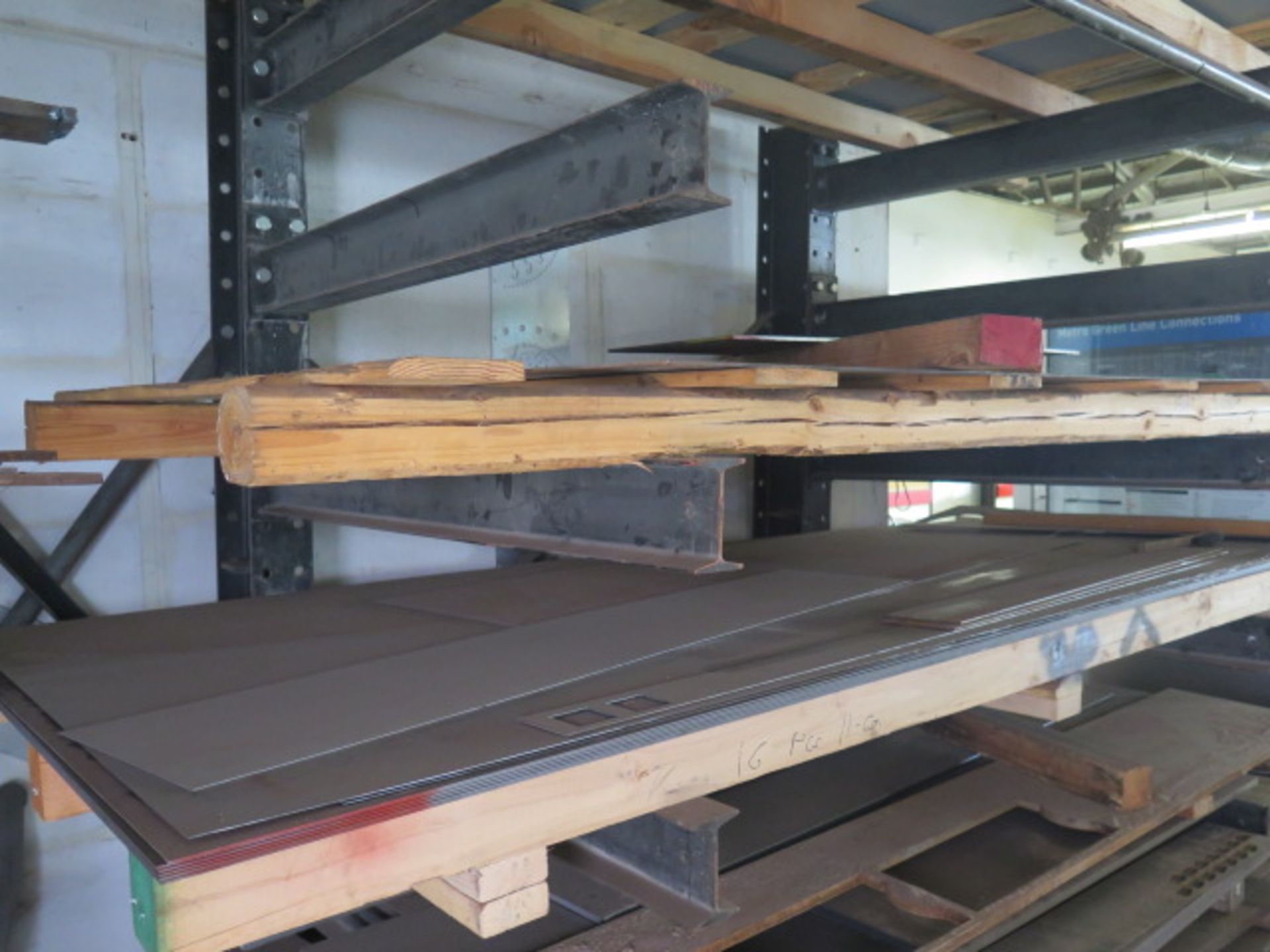 Raw Sheet Stock Aluminum and Stainless (ON 3 RACKS) - Image 7 of 11