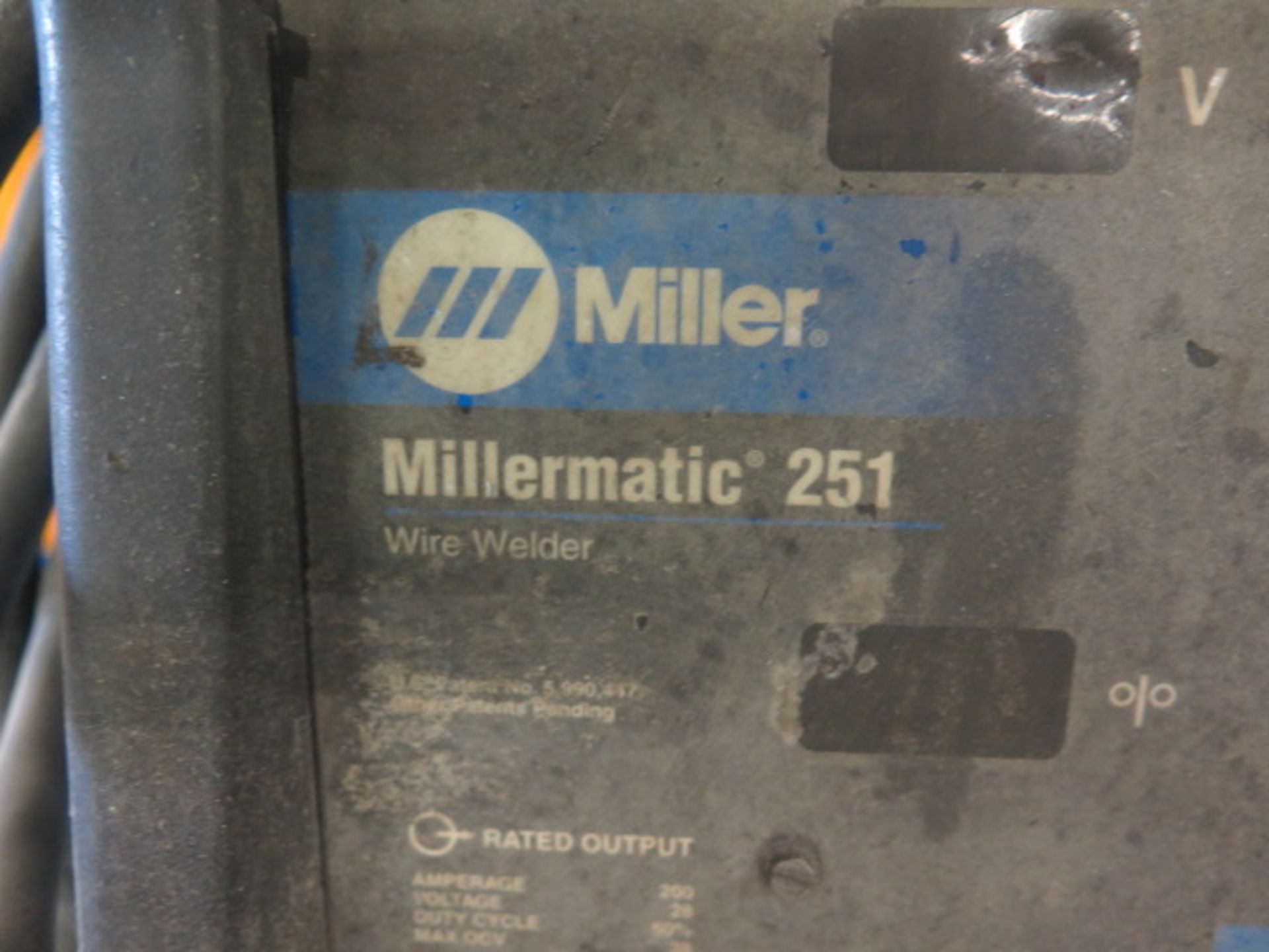 Miller Millermatic 251 Wire Welder s/n LH120902B - Image 5 of 5