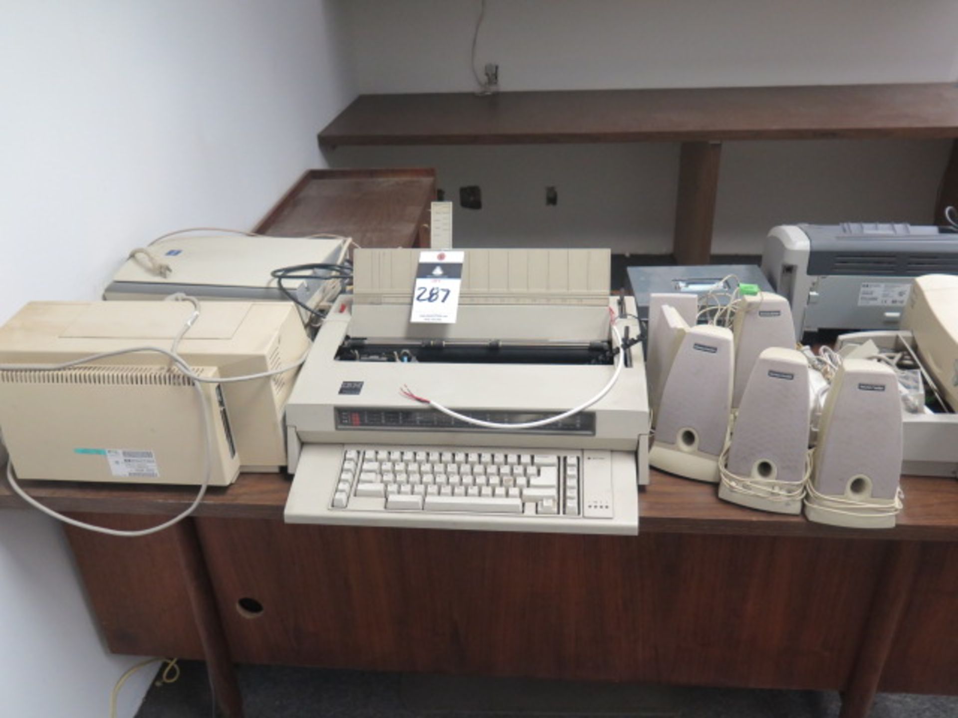 IBM Typewriter, Printers and Speakers