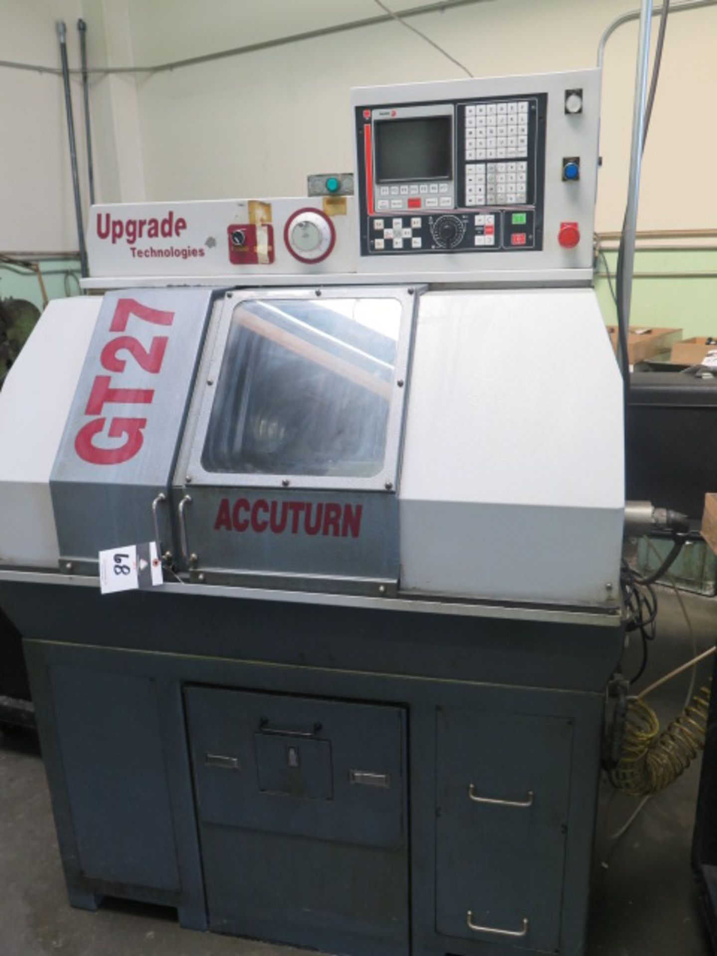 Upgrade Technologies Accuturn GT27 CNC Cross Slide Turning Center w/ Fagor Controls, 4500 RPM, 5C - Image 2 of 13