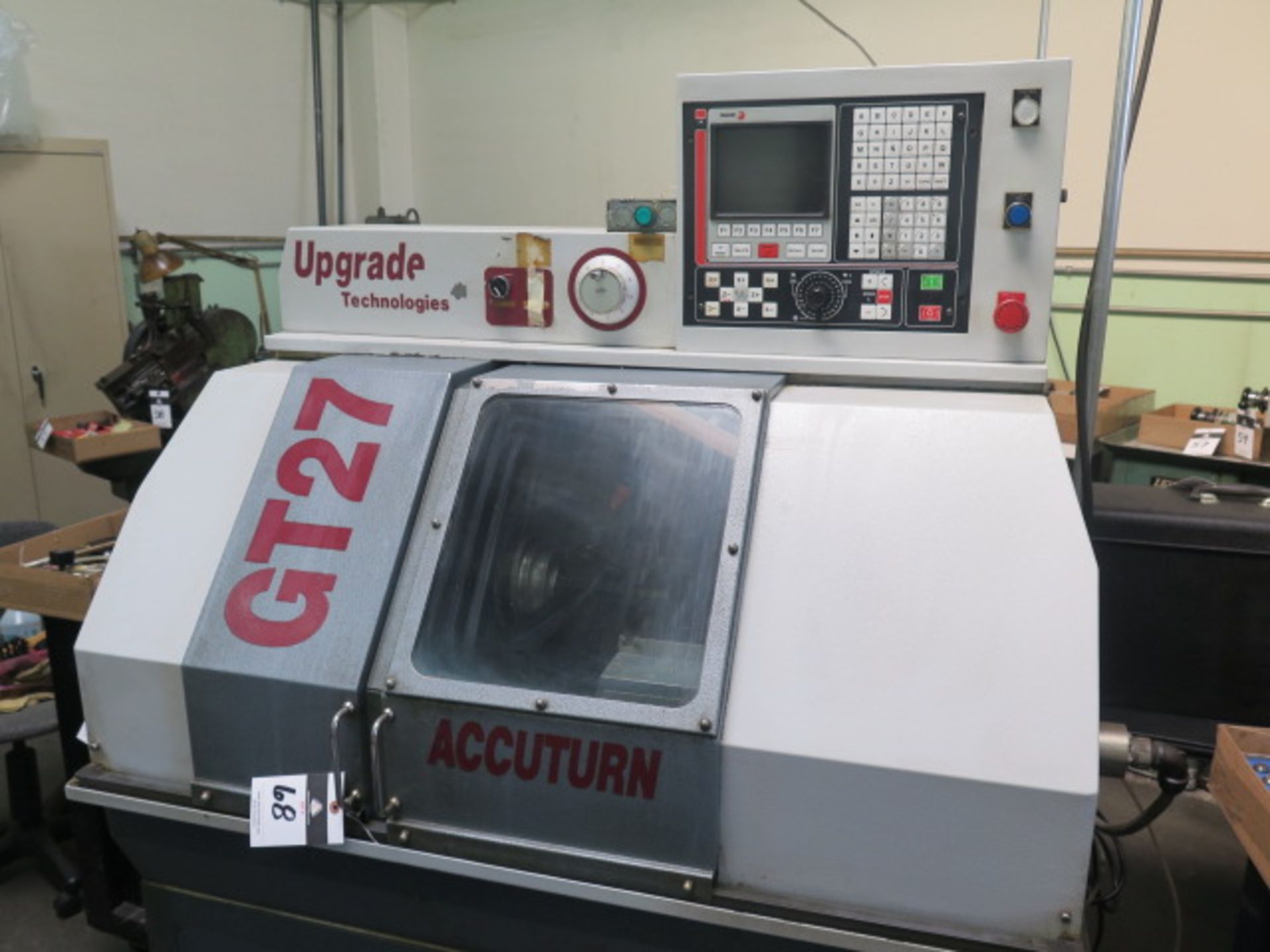 Upgrade Technologies Accuturn GT27 CNC Cross Slide Turning Center w/ Fagor Controls, 4500 RPM, 5C - Image 3 of 13