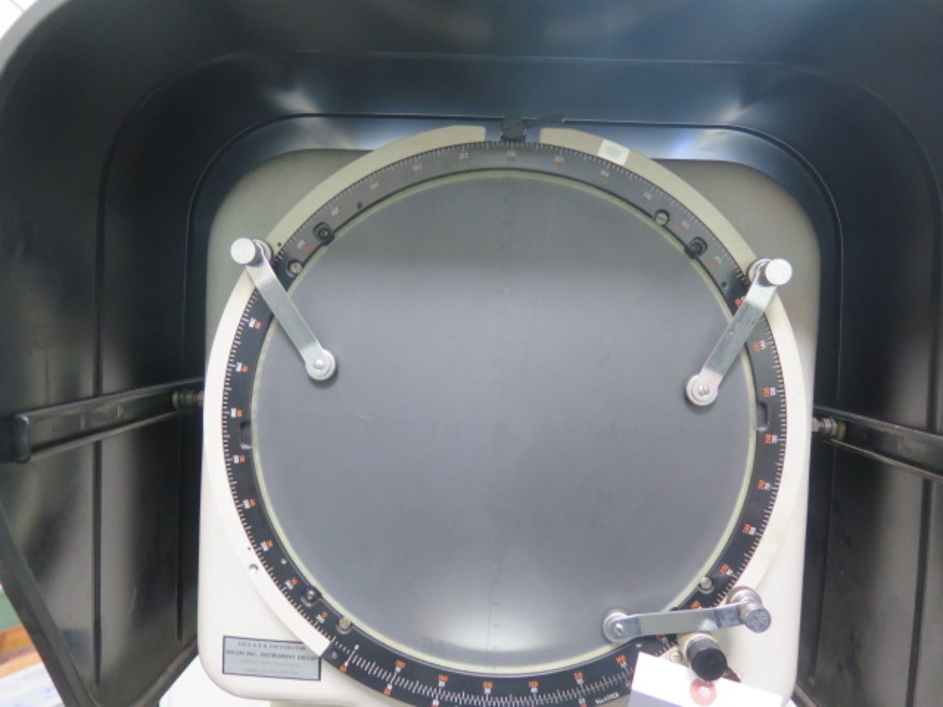 Nikon 6C-2 11” Optical Comparator s/n 2340 w/ Indicator Readout, Surface and Profile Illumination, - Image 3 of 8