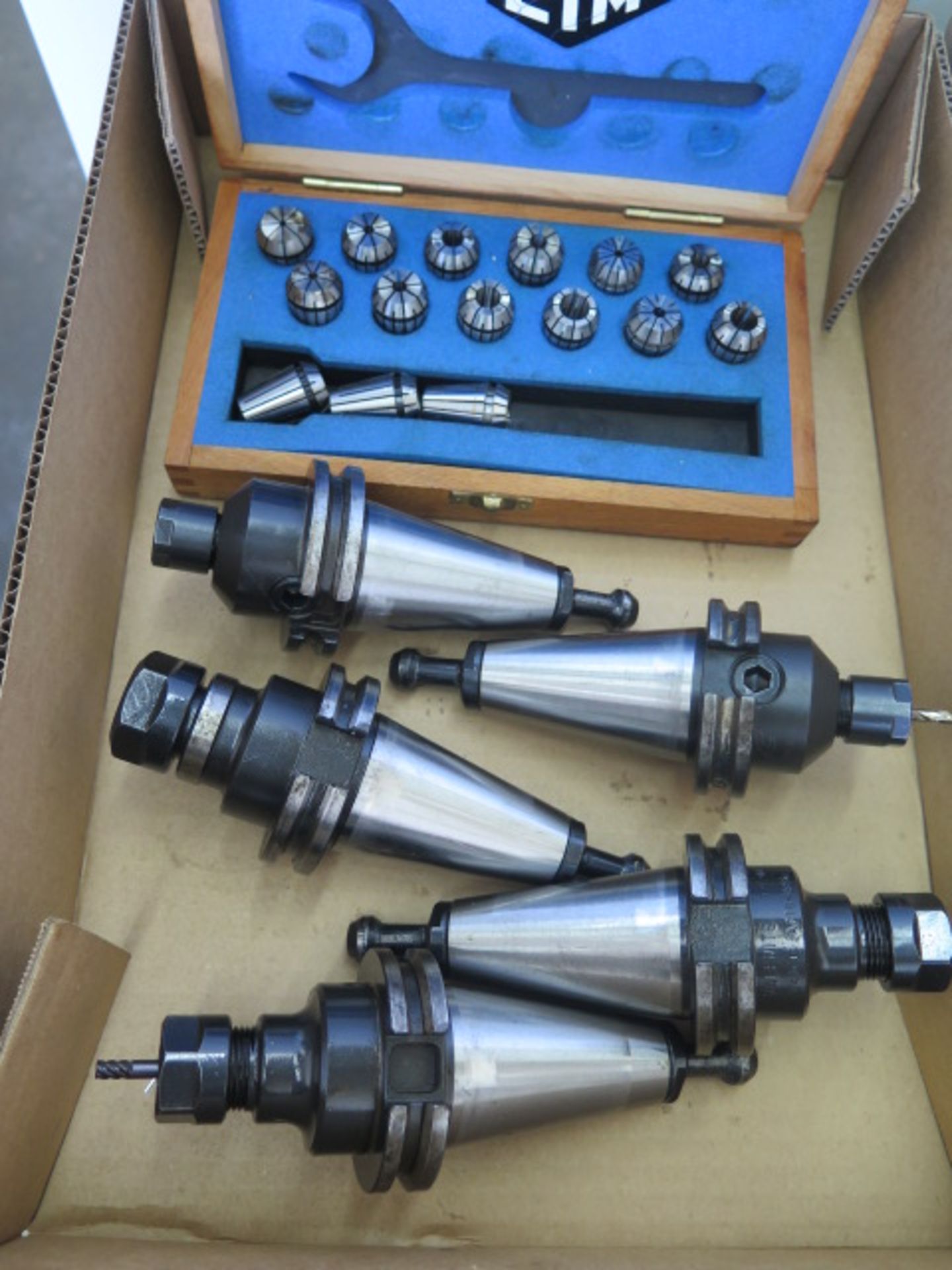 CAT-40 Taper Collet Chucks and ER20 Collet Set - Image 2 of 2