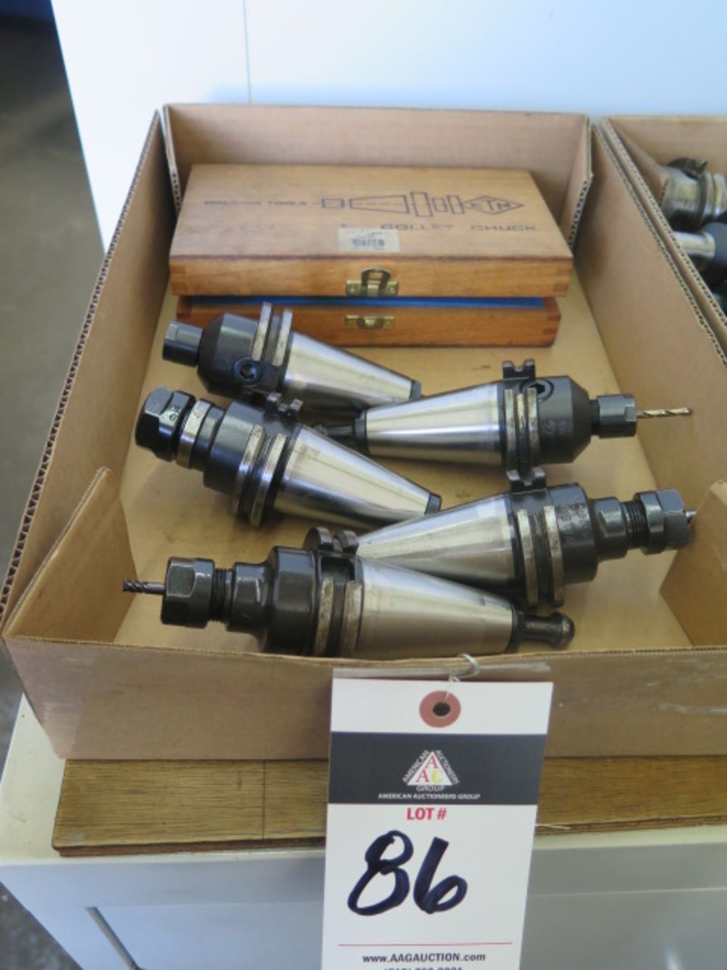 CAT-40 Taper Collet Chucks and ER20 Collet Set