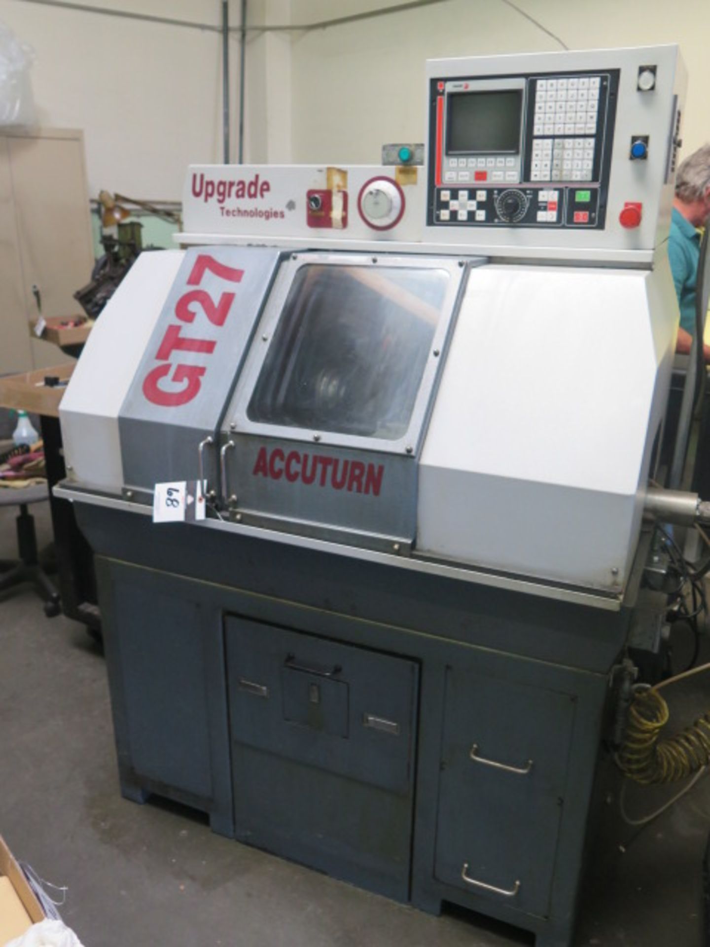 Upgrade Technologies Accuturn GT27 CNC Cross Slide Turning Center w/ Fagor Controls, 4500 RPM, 5C