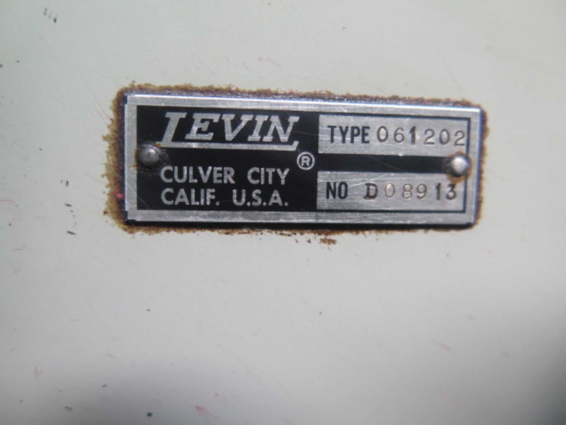 Levin Type 061202 Jewelers Lathe s/n D08913 w/ Cross Slide, Tailstock, Adjustable Spindle RPM - Image 6 of 11