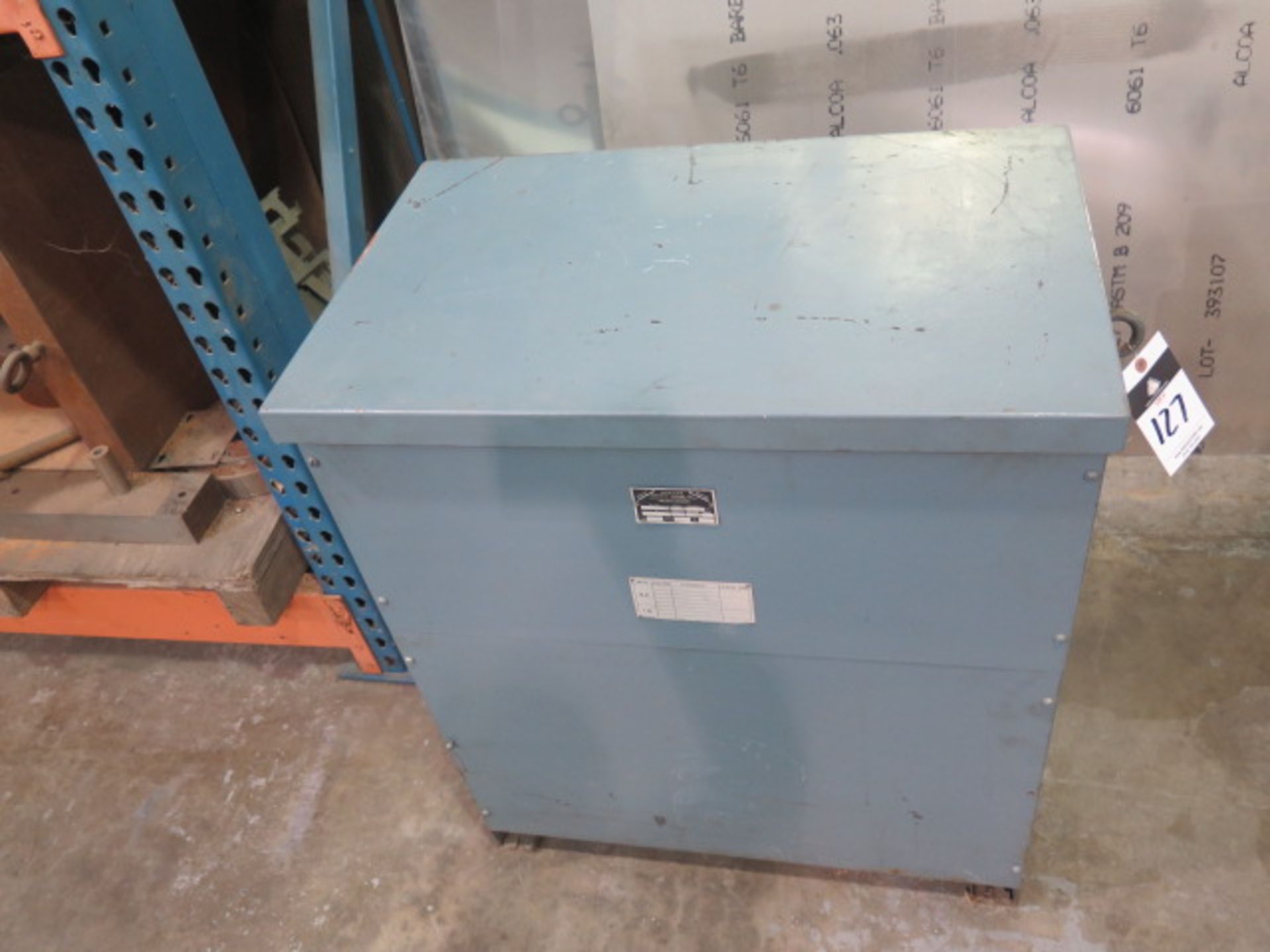 Burton 75 kVA Transformer 480 to 240V - Image 2 of 3