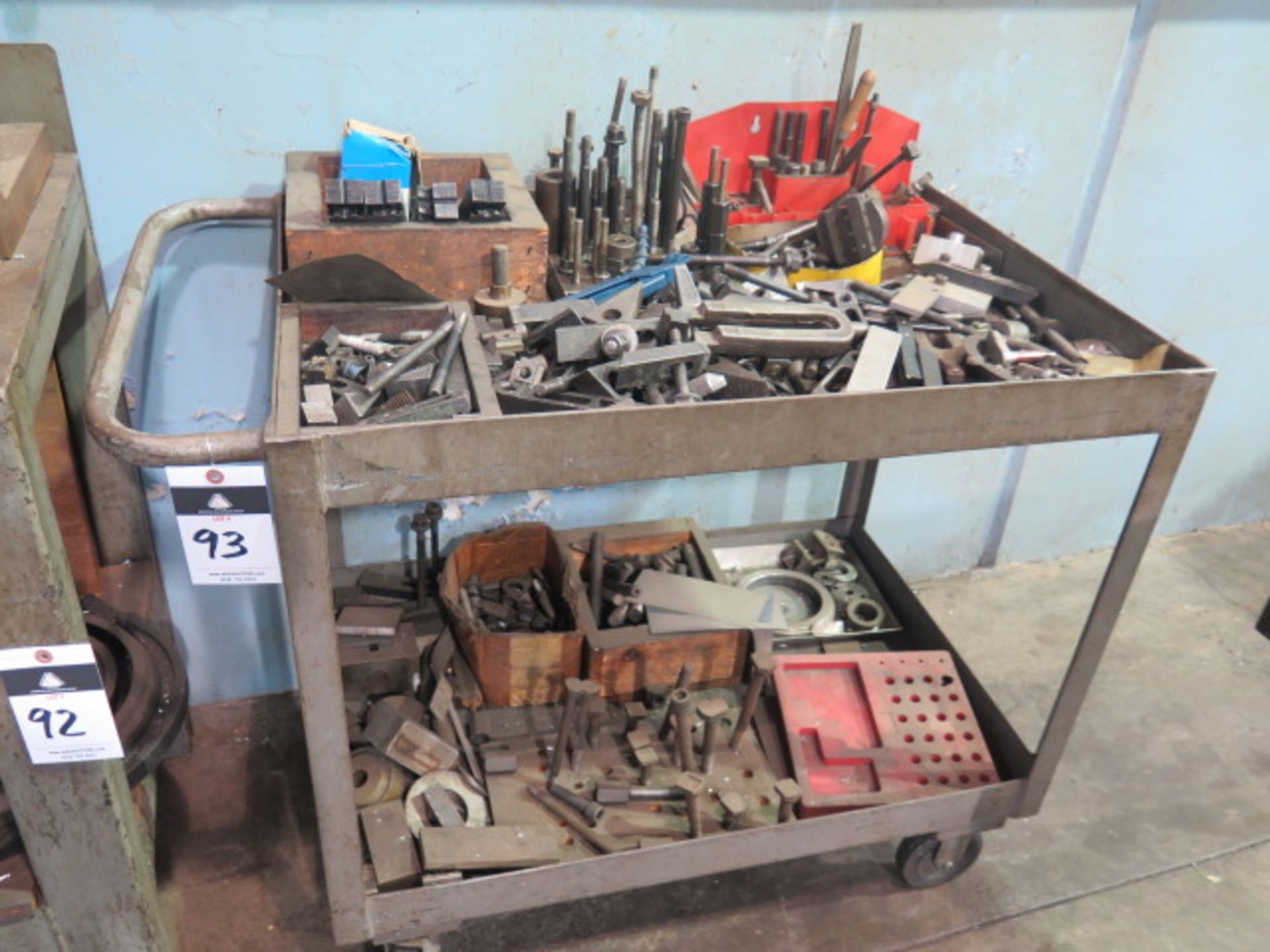 Mill Clamps and Shop Cart