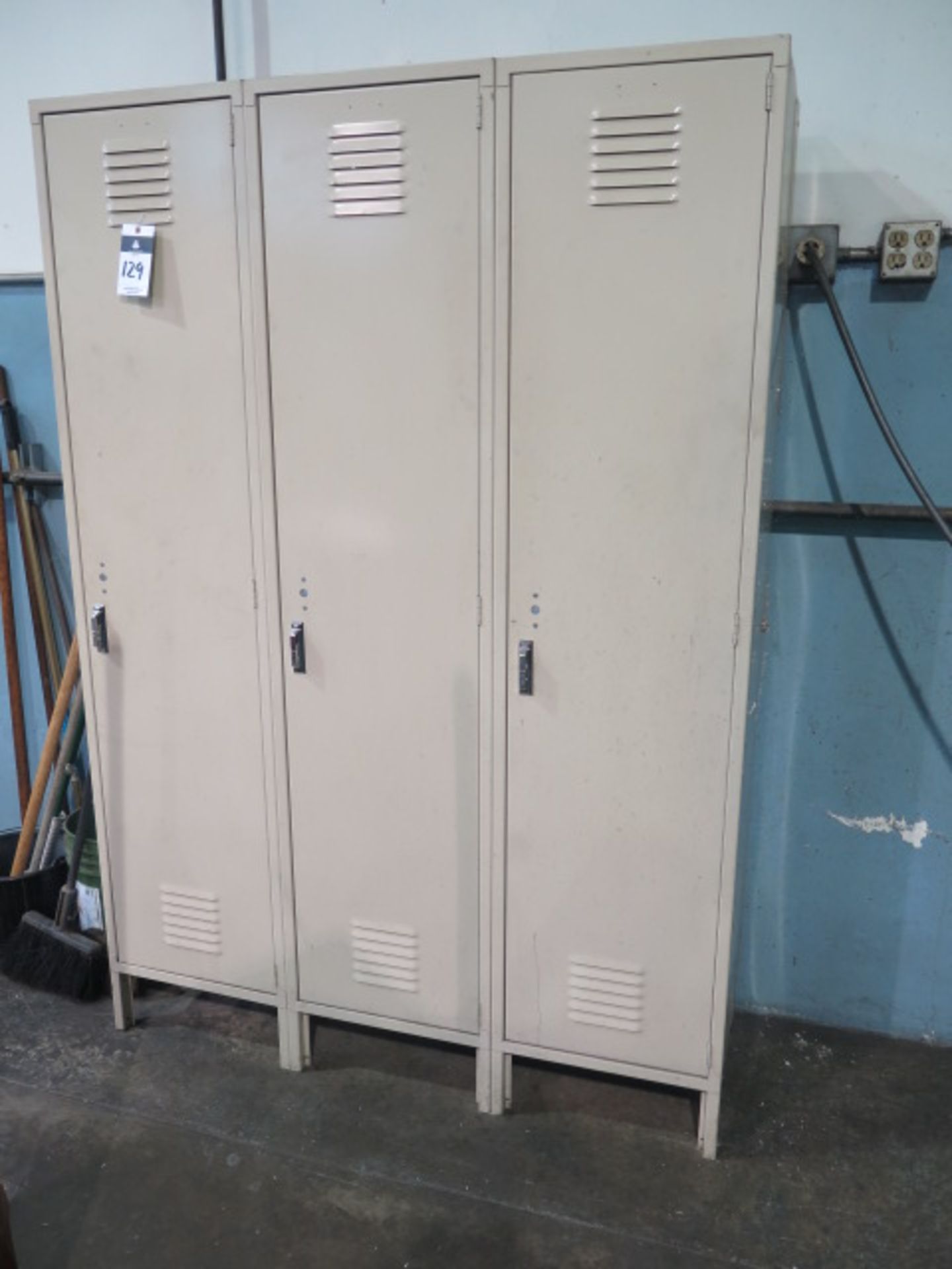 Employee Lockers And Cleaning Supplies