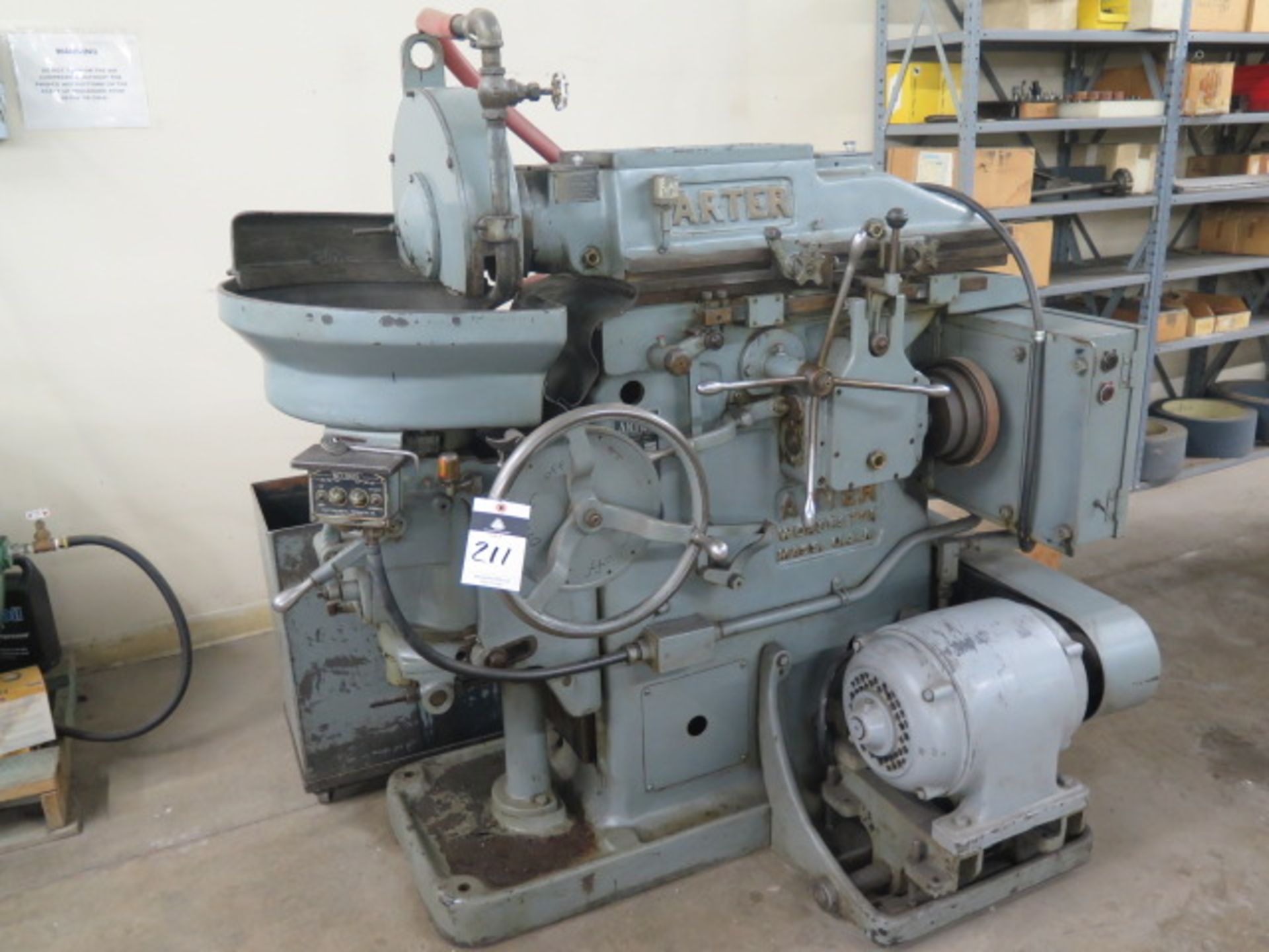 Arter mdl. A-1-8 8” Rotary Surface Grinder s/n 3042 w/ 8” Electromagnetic Rotary Chuck, Auto Feeds