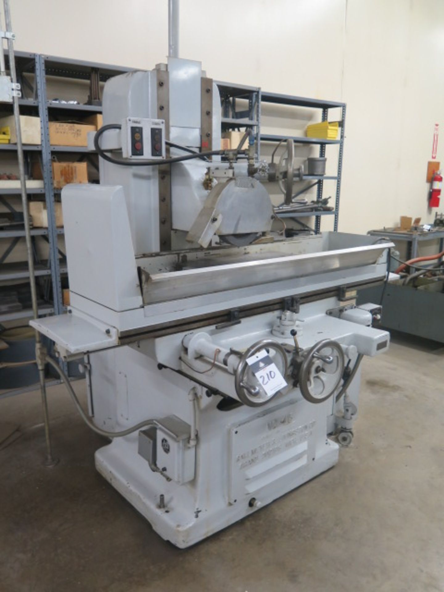 Gallmeyer & Livingston No. 45 12” x 24” Automatic Surface Grinder w/Electromagnetic Chuck, Coolant - Image 3 of 10