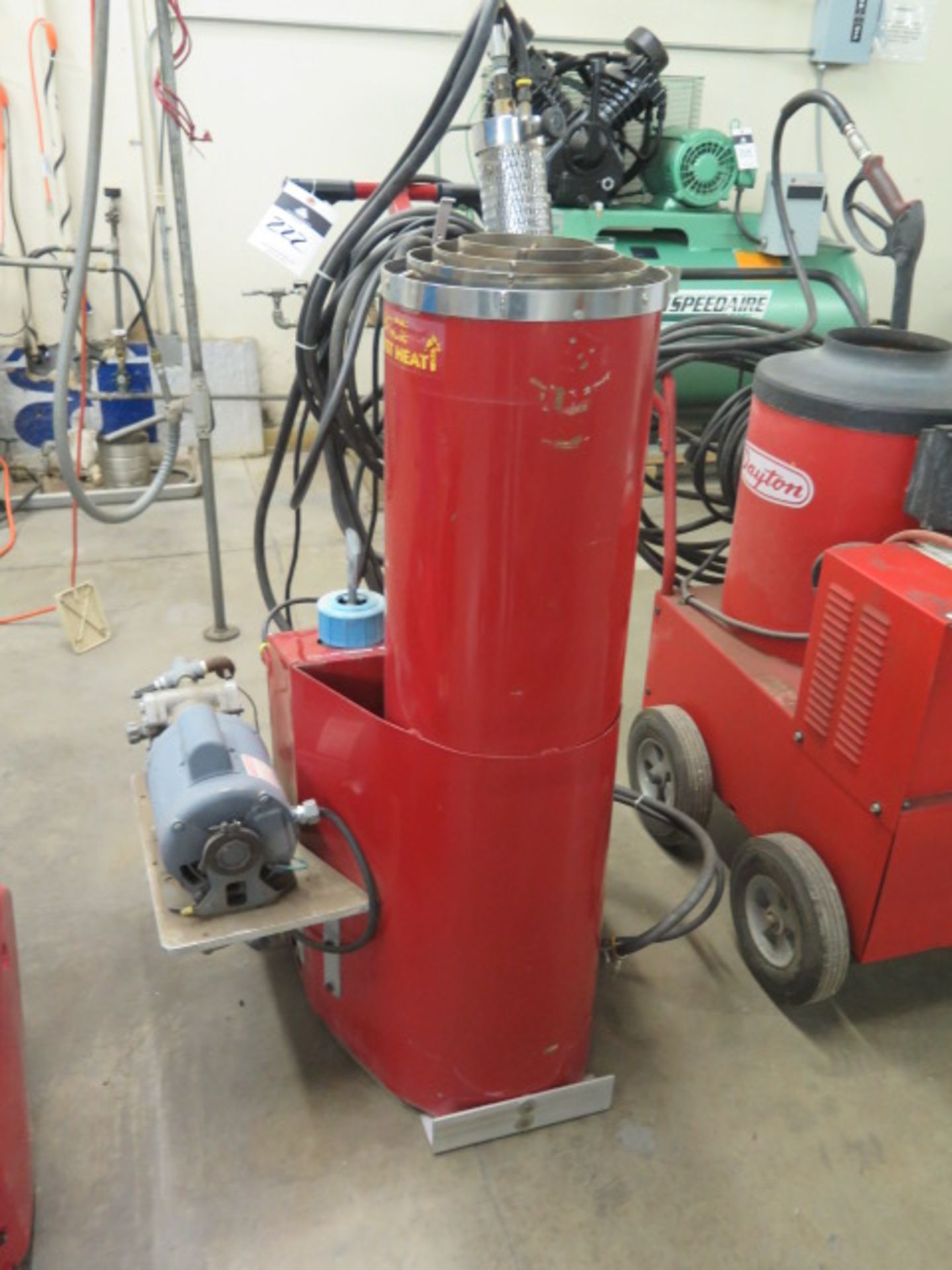 Dayton Fuel Oil Fired Heated Pressure Washer