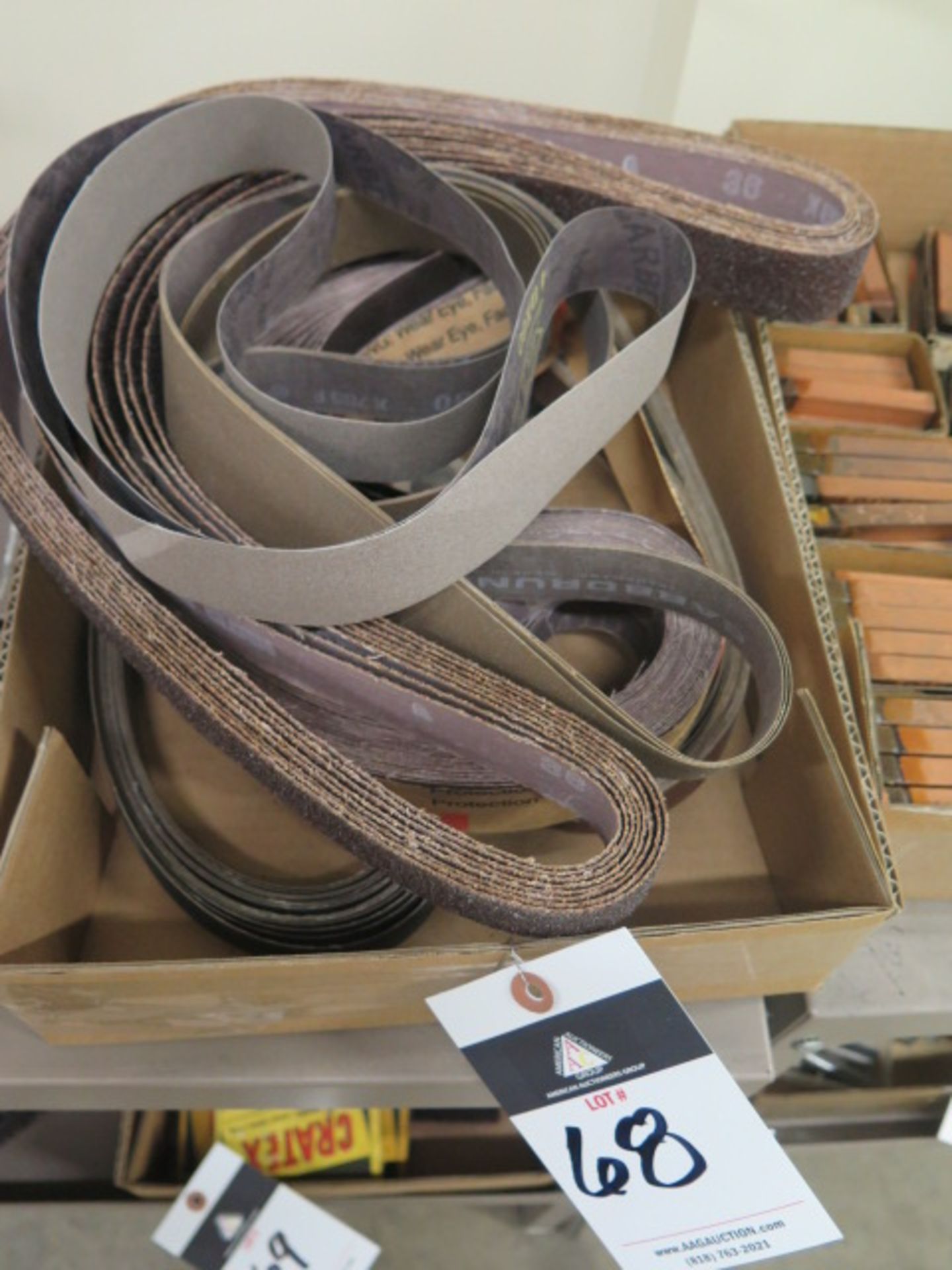 1 1/2" and 1" Sanding Belts