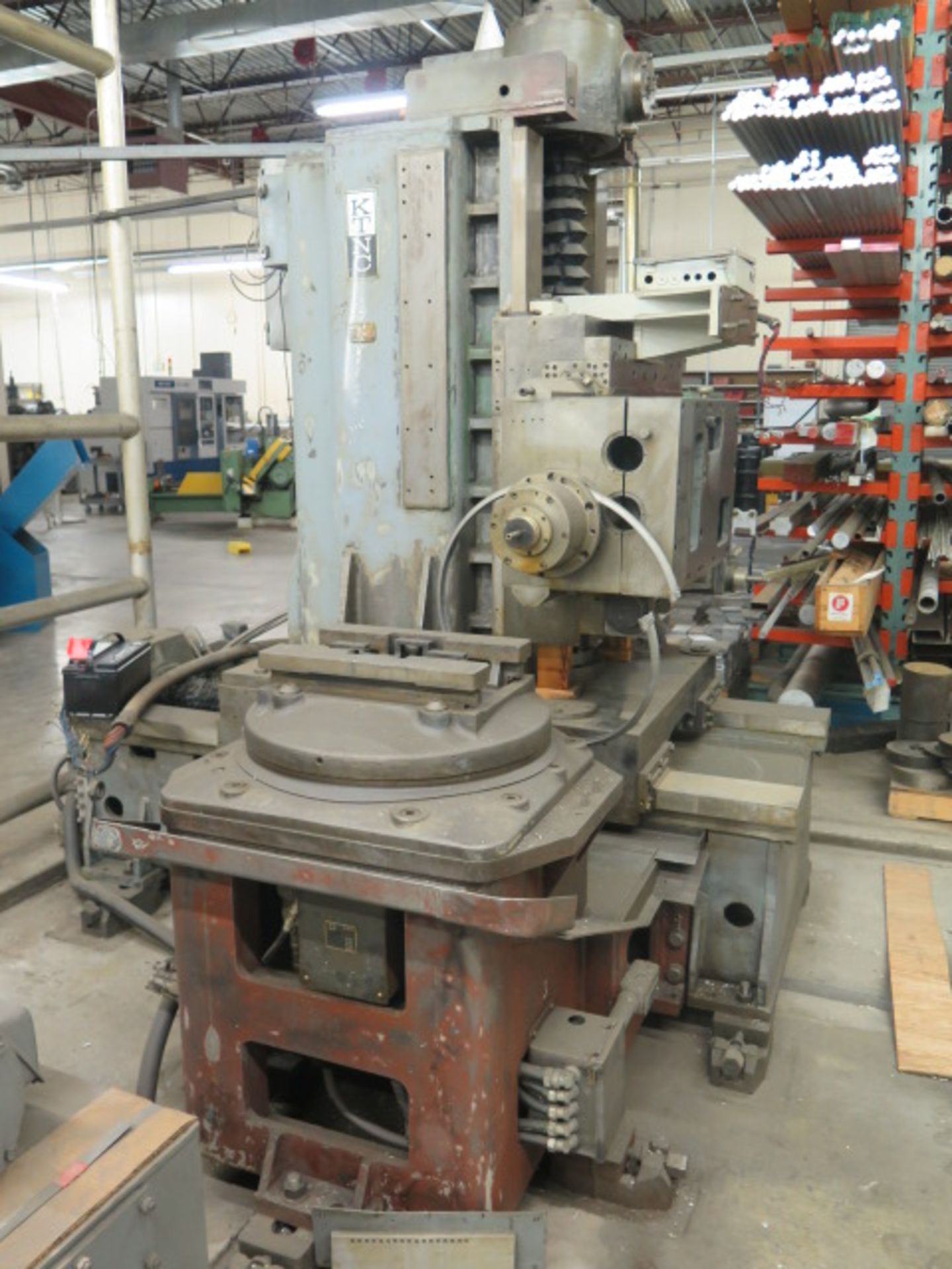 Kearney & Trecker Milwaukee-Matic / KTNC Multi Pallet NC Sliding Column Horizontal Boring Mill s/n - Image 2 of 7