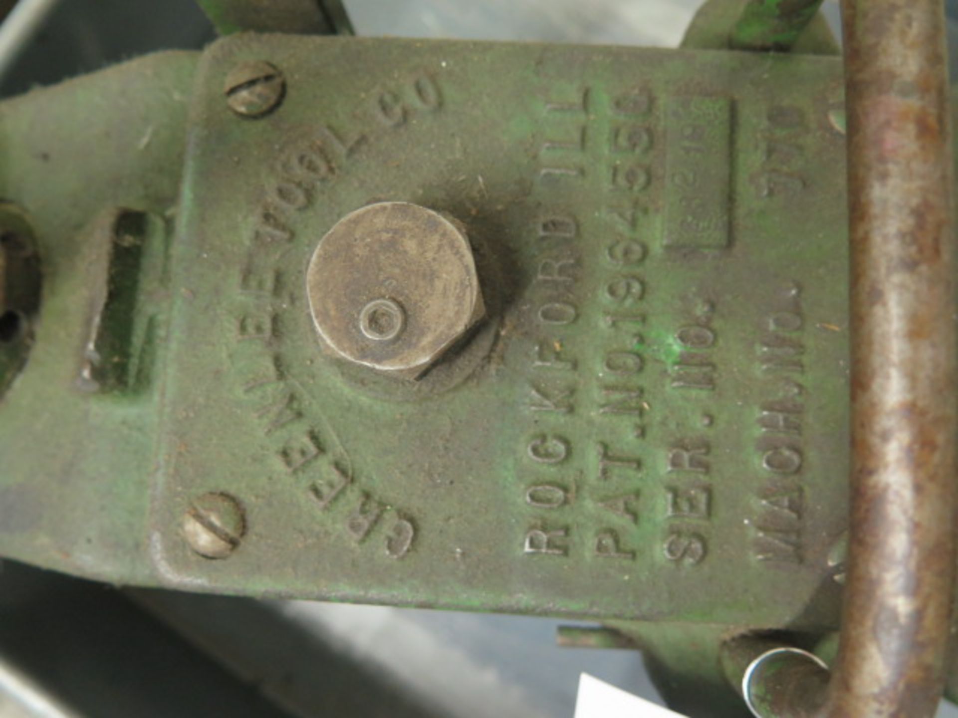 Simplex 84A Machine Jack and Greenlee Hydraulic Pump - Image 4 of 4