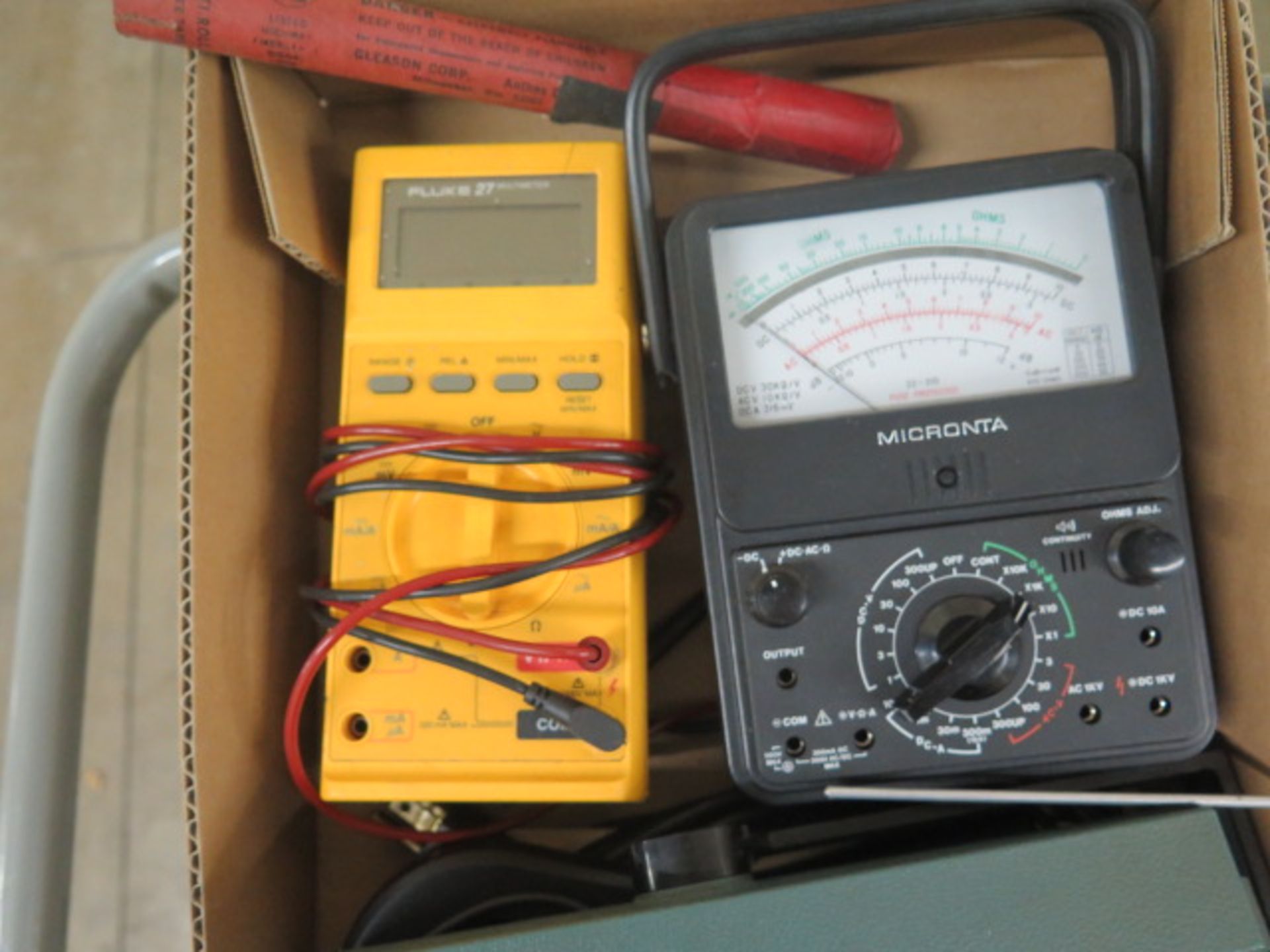 Misc Electrical Test Equipment and Cart - Image 3 of 4