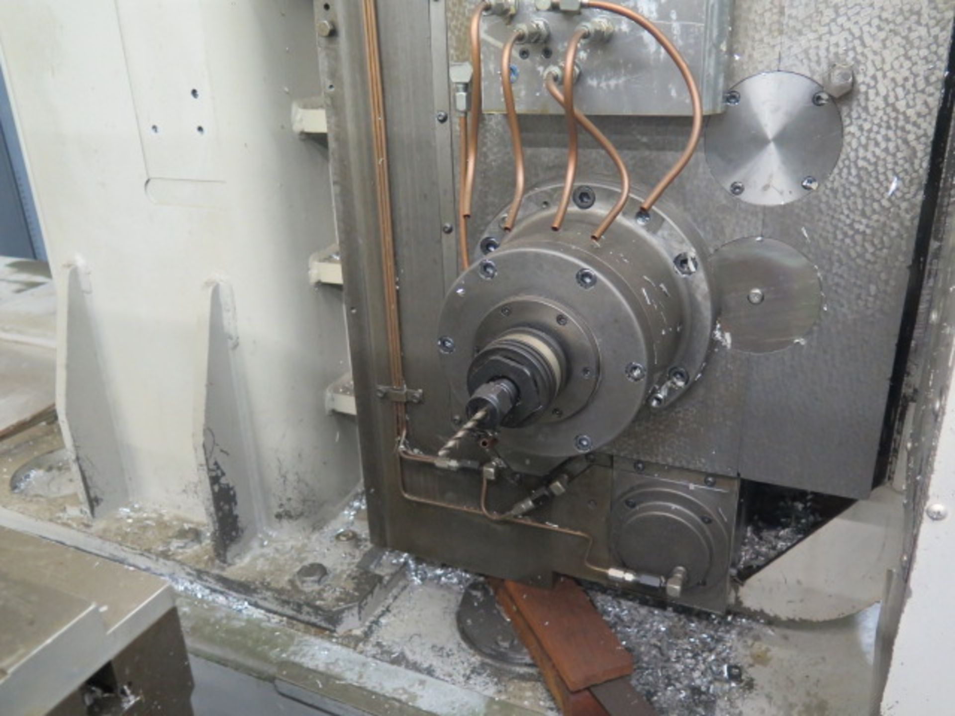 Kearney & Trecker Milwaukee-Matic / KTNC Multi Pallet NC Sliding Column Horizontal Boring Mill s/n - Image 5 of 15