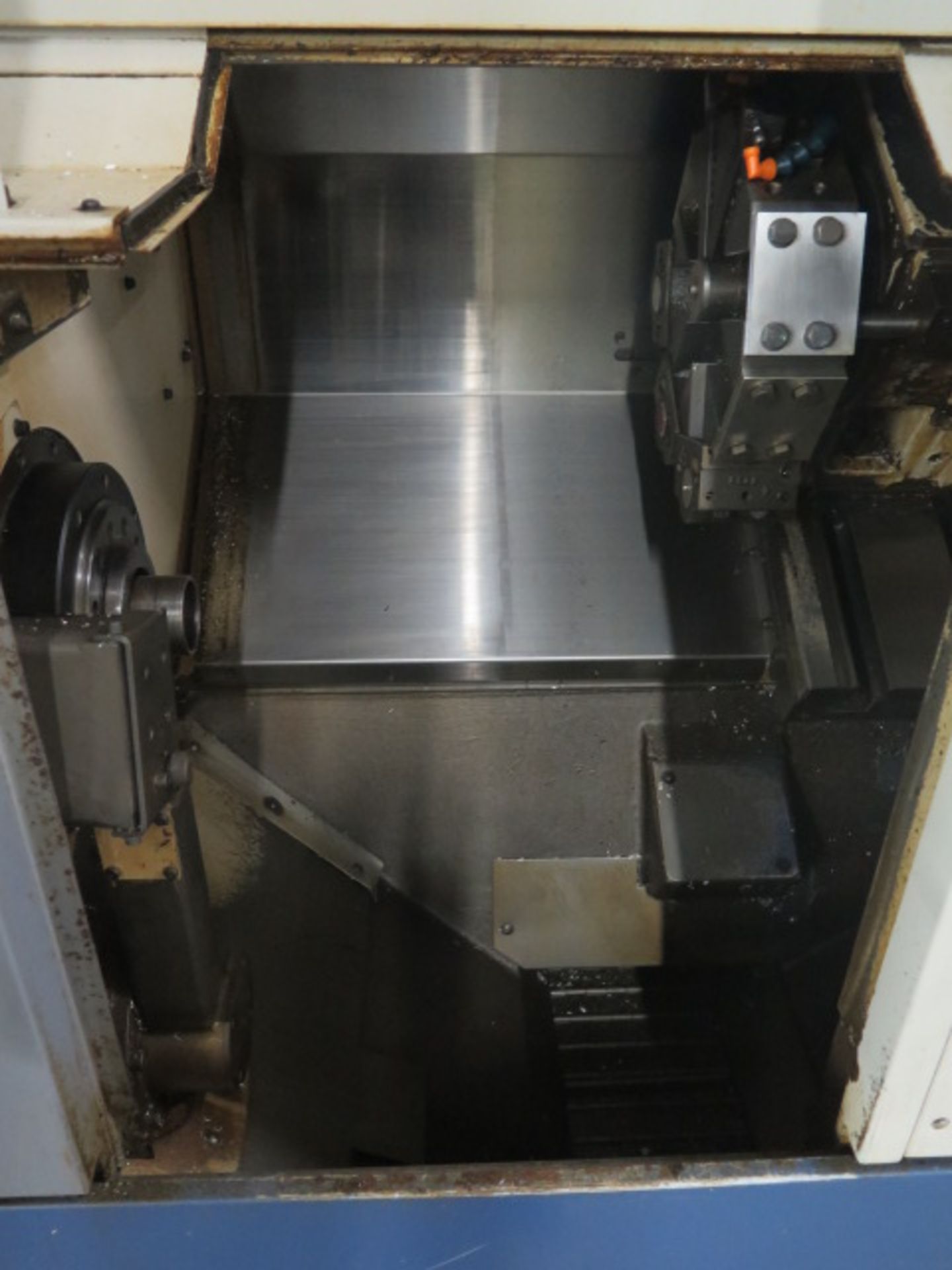 Mori Seiki CL-20A CNC Turning Center s/n 304 w/ Yasnac Controls, 8-Station Turret, Parts Catcher, 8” - Image 4 of 15