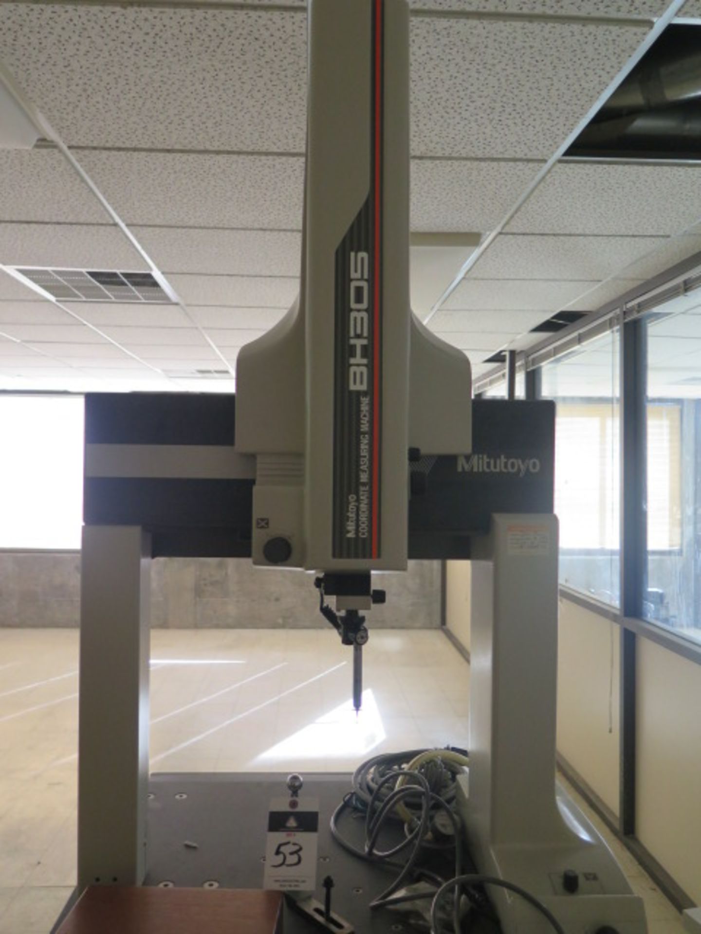 Mitutoyo BH305 CMM Machine s/n 93040328 w/ Mitutoyo PH1 Probe Head, Tip and Extension Kit, 28 ½” x - Image 6 of 11