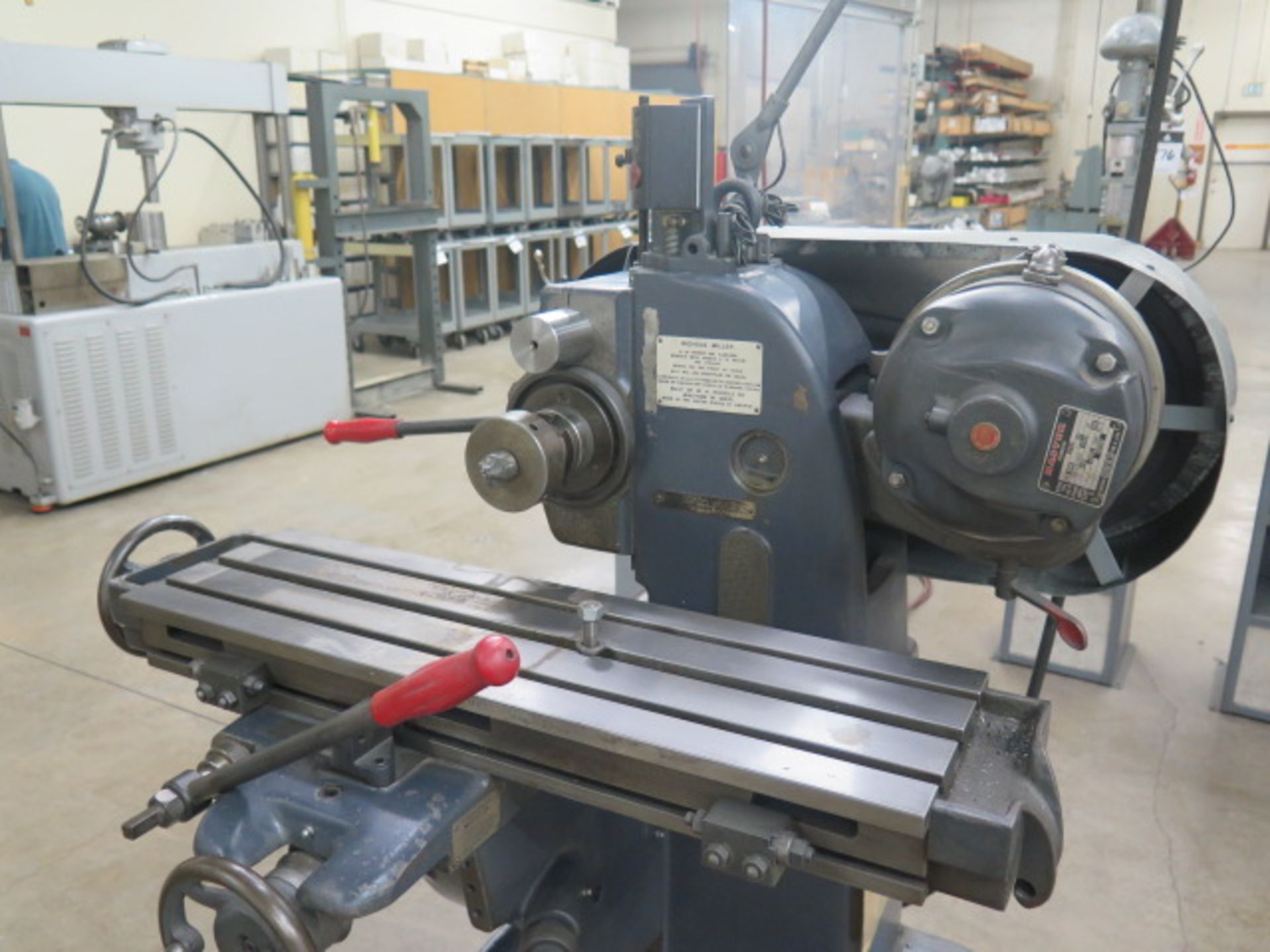 Nichols Horizontal Mill s/n 8-V-6241 w/ 5-Speeds, 40-Taper Spindle, 7 5/8” x 30” Table - Image 2 of 7