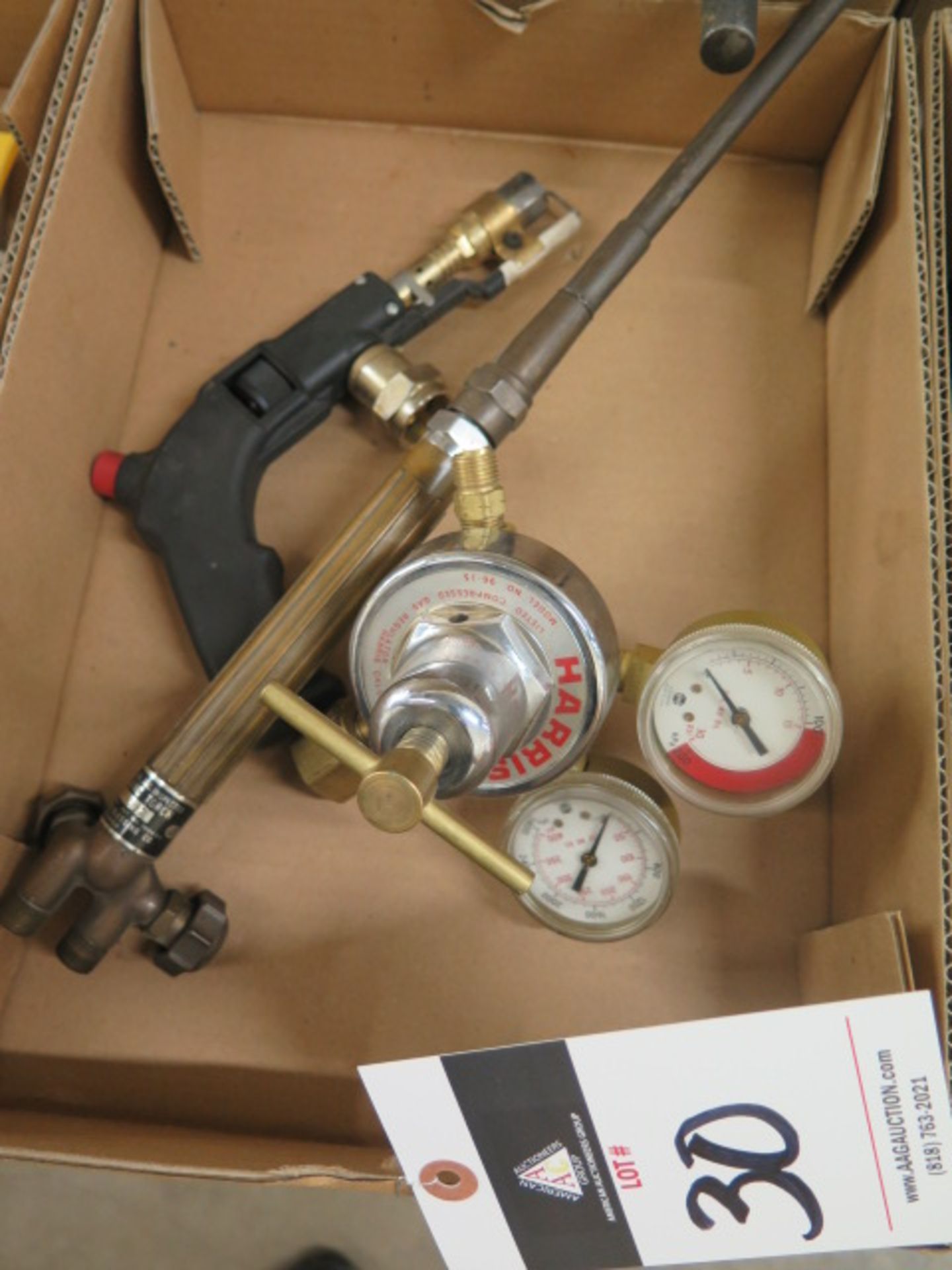 Welding Gage, Torch Handle and Butane Torch