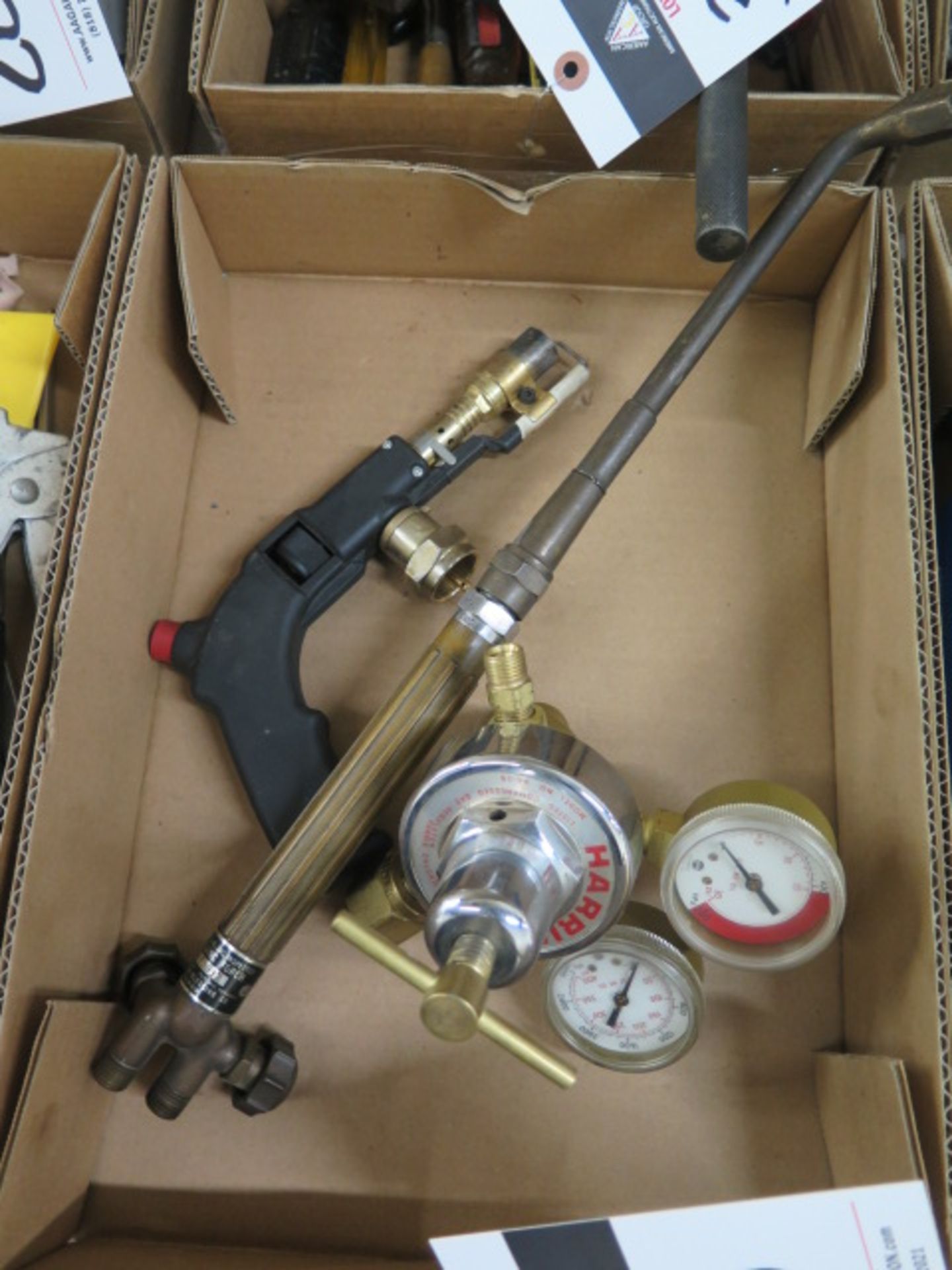 Welding Gage, Torch Handle and Butane Torch - Image 2 of 2