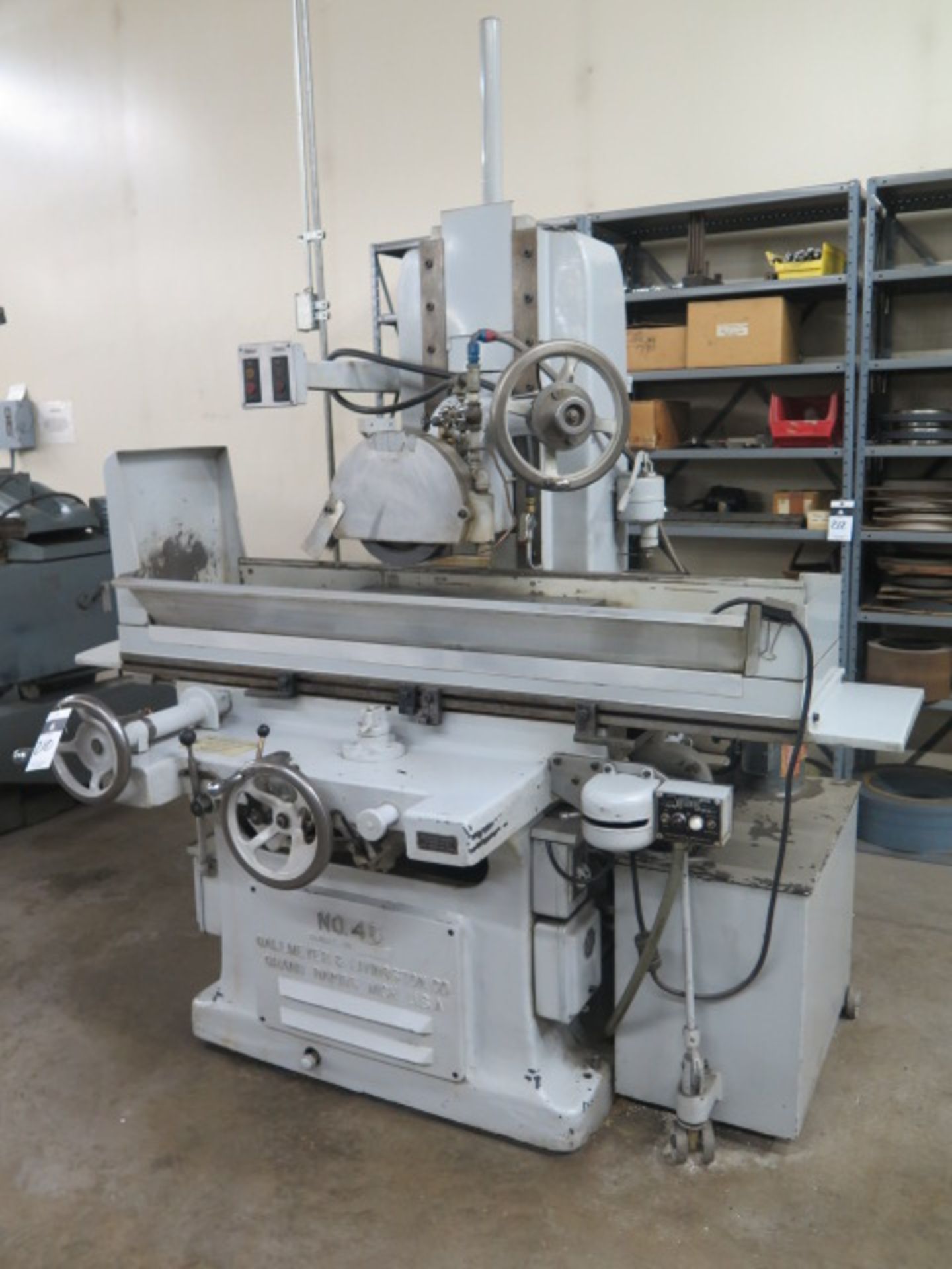 Gallmeyer & Livingston No. 45 12” x 24” Automatic Surface Grinder w/Electromagnetic Chuck, Coolant - Image 2 of 10