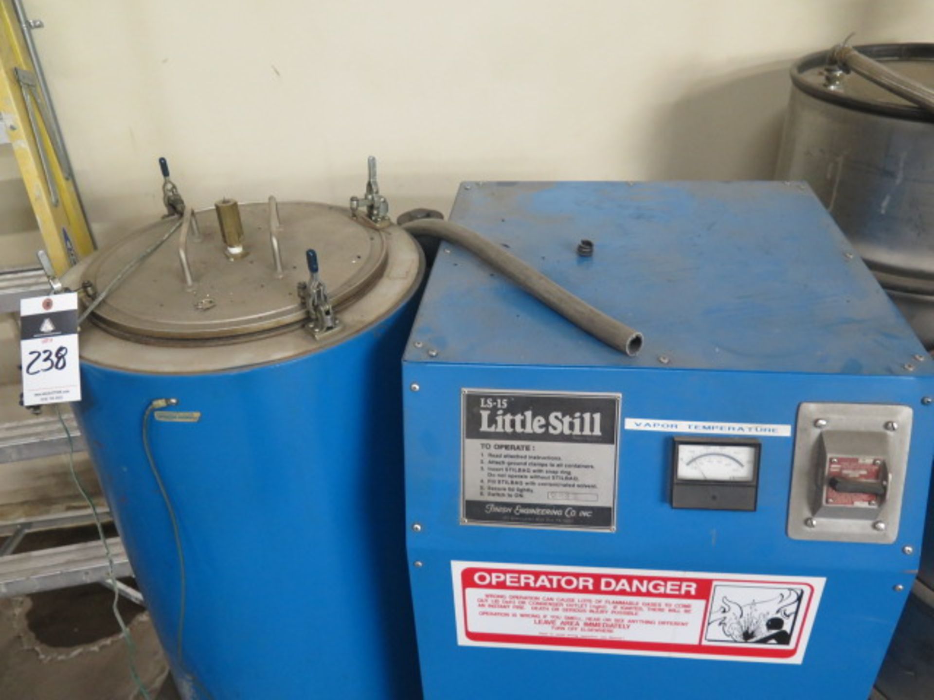 Finish Engineering LS-15 “Little Still” Distillation System s/n 0233 w/ Discharge Drums - Image 3 of 7