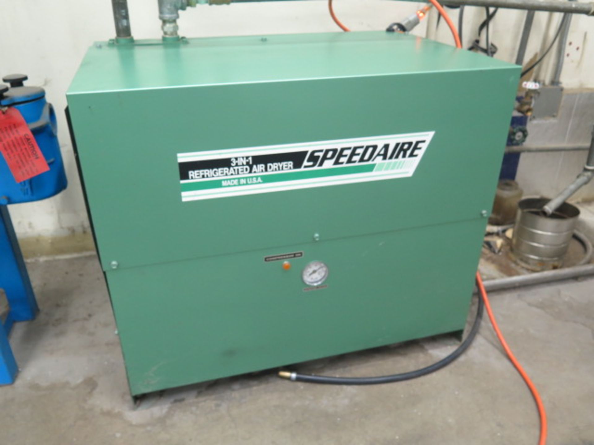 Speedaire 5Z402B-2 10Hp Horizontal Air Compressor s/n 041493L-980893 w/ 2-Stage Pump, 120 Gallon - Image 9 of 10