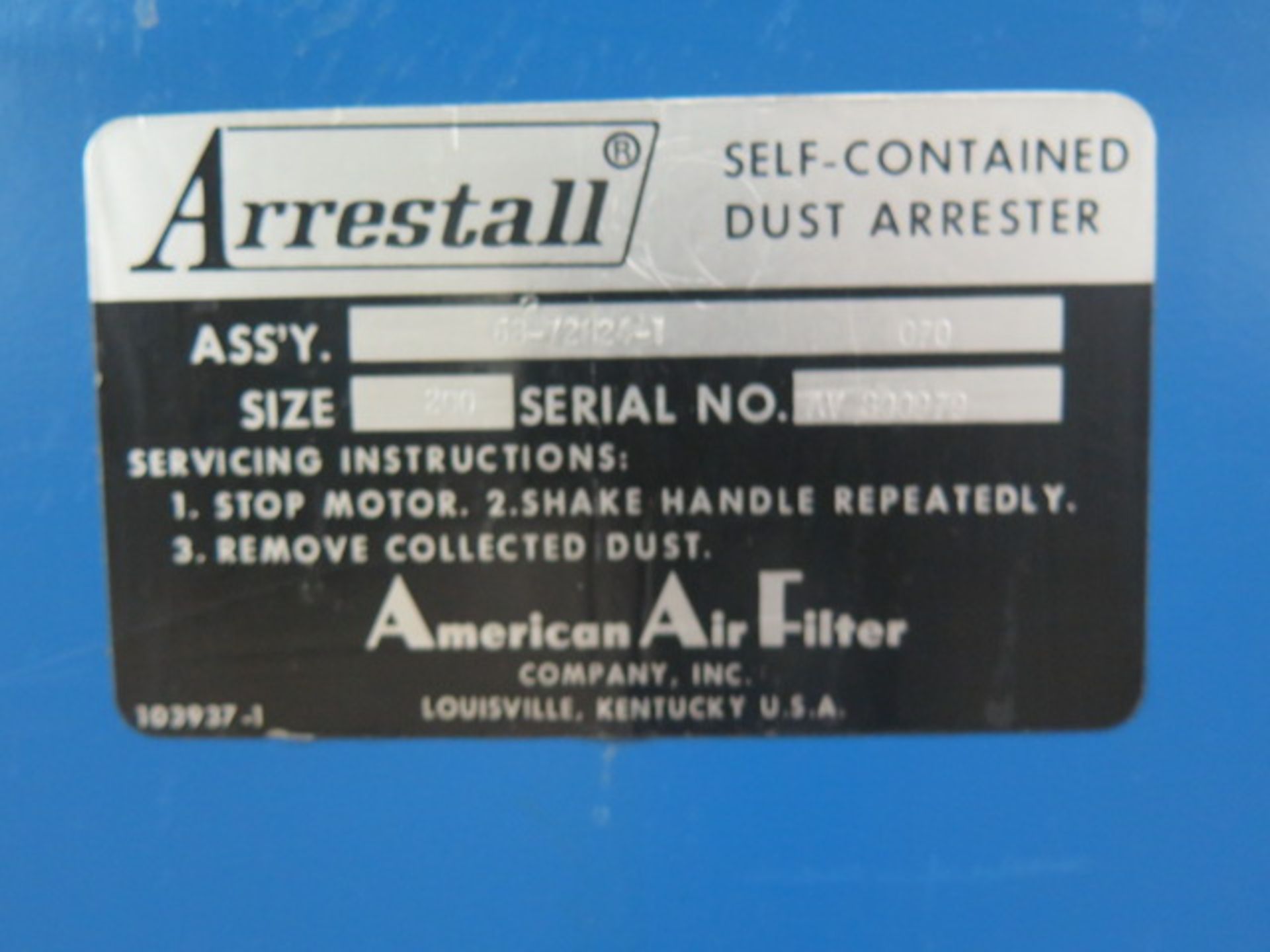 AFF Arrestall Dust Collector - Image 4 of 4