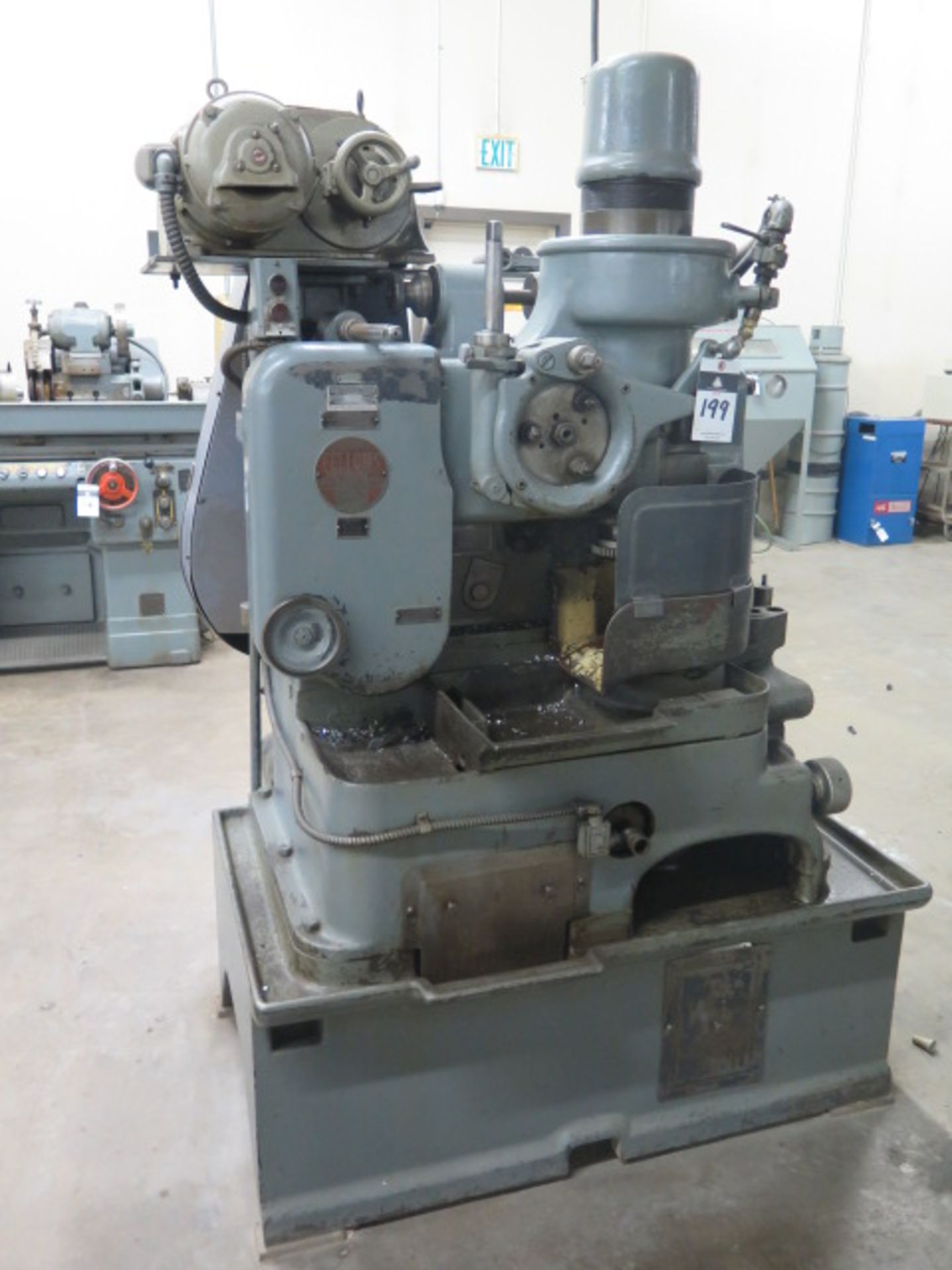 Fellows 7A Type 7125A High Speed Gear Shaper w/ 6” Table - Image 2 of 6