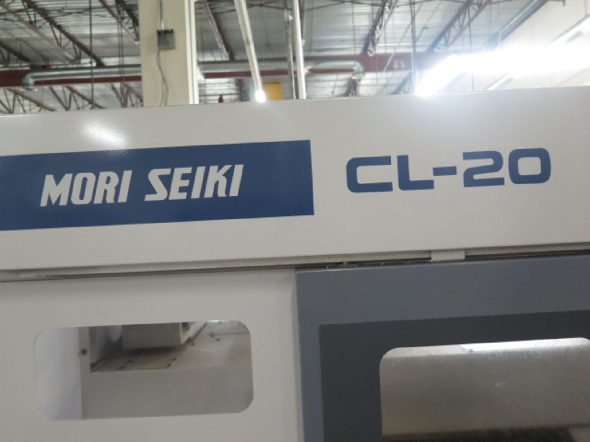 Mori Seiki CL-20A CNC Turning Center s/n 304 w/ Yasnac Controls, 8-Station Turret, Parts Catcher, 8” - Image 11 of 15