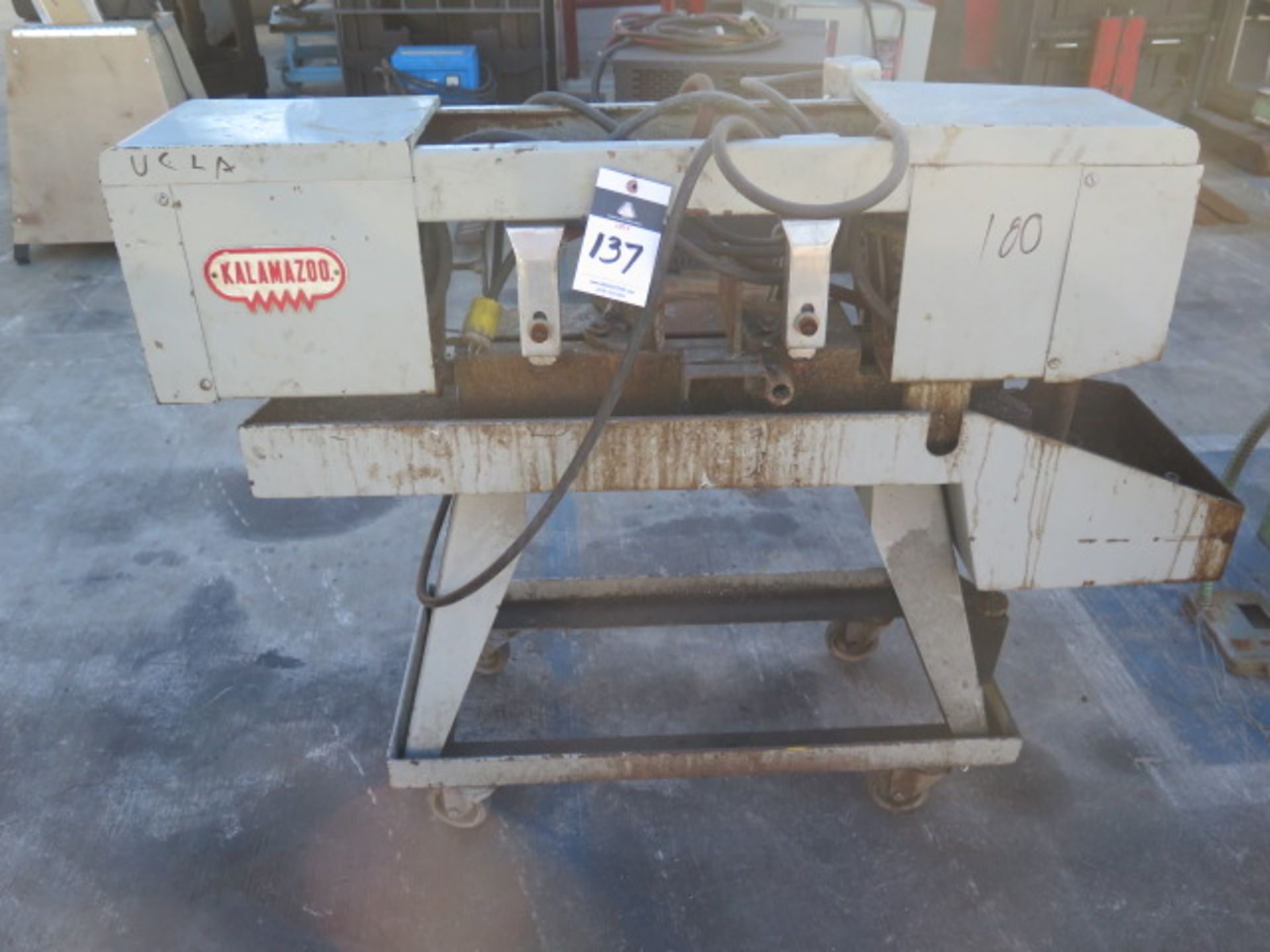 Kalamazoo mdl. 7AW 7" Horizontal Band Saw s/n 5319 w/ Manual Clamping