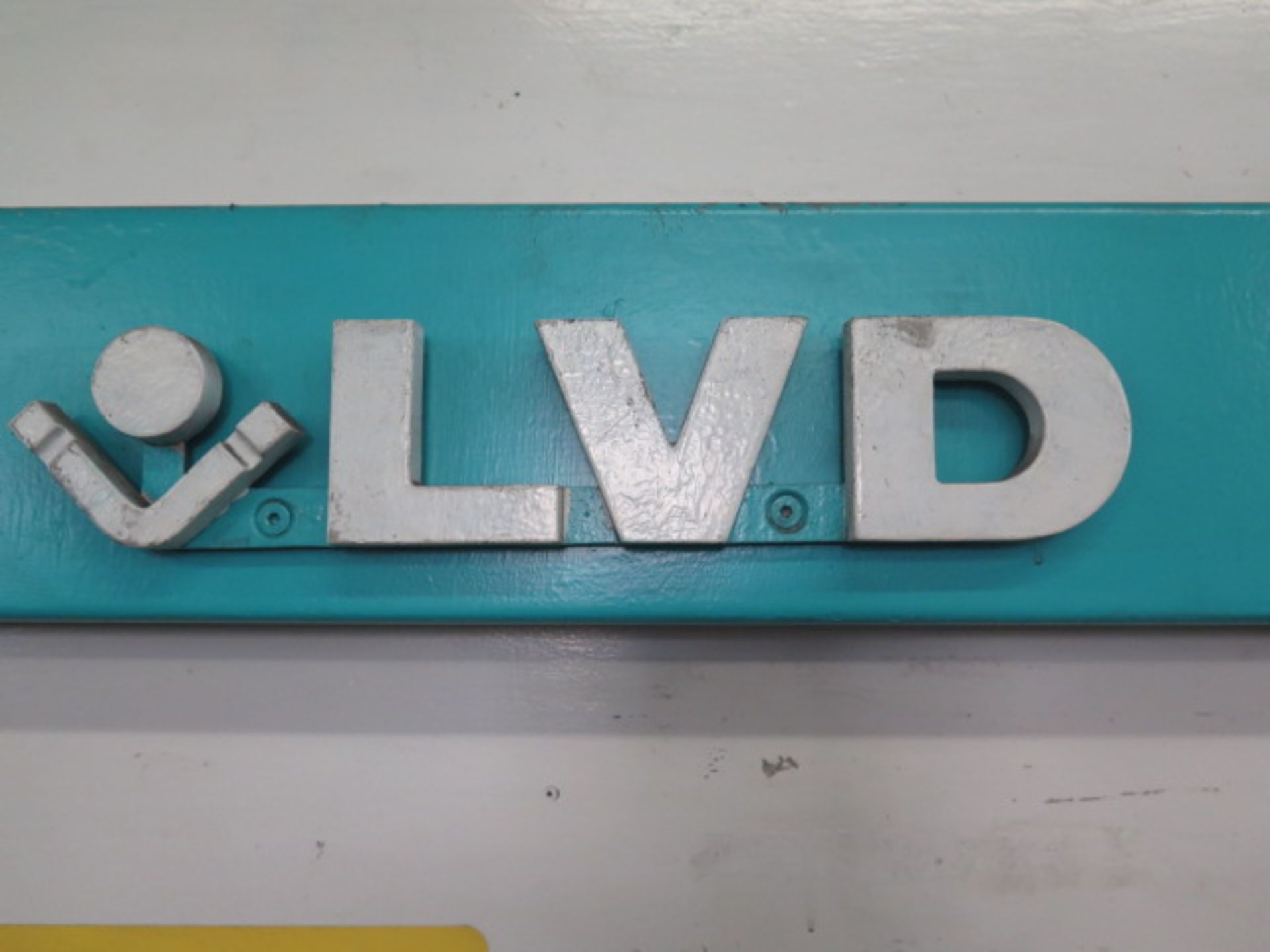 LVD Type 65JS08 65 Ton x 98” CNC Press Brake s/n 16374 w/ Hurco Autobend IV Controls and Back - Image 4 of 11