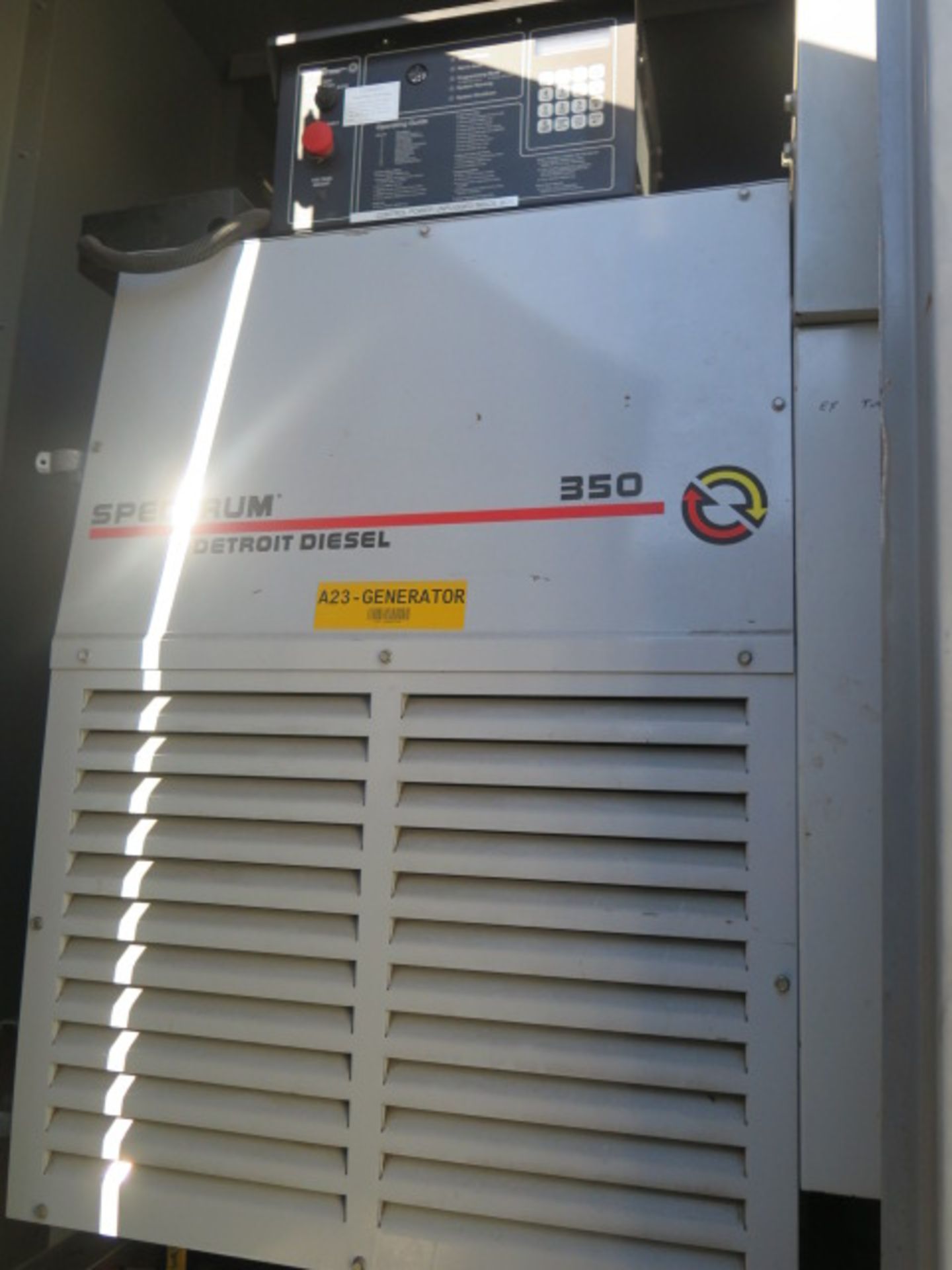 2000 Power Generation & Engineering Co. "Spectrum 350" mdl. 350DSE Diesel Backup Generator s/n - Image 3 of 6