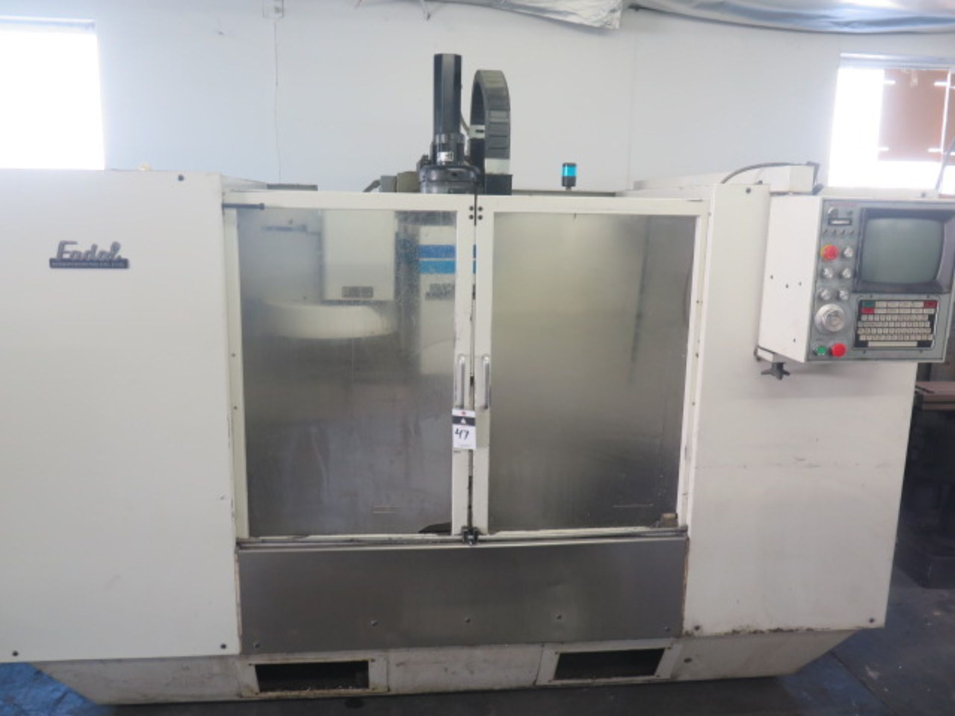 Fadal VMC4020 CNC Vertical Machining Center s/n 9109590 w/ Fadal CNC88 Controls, 21-Station AYC,