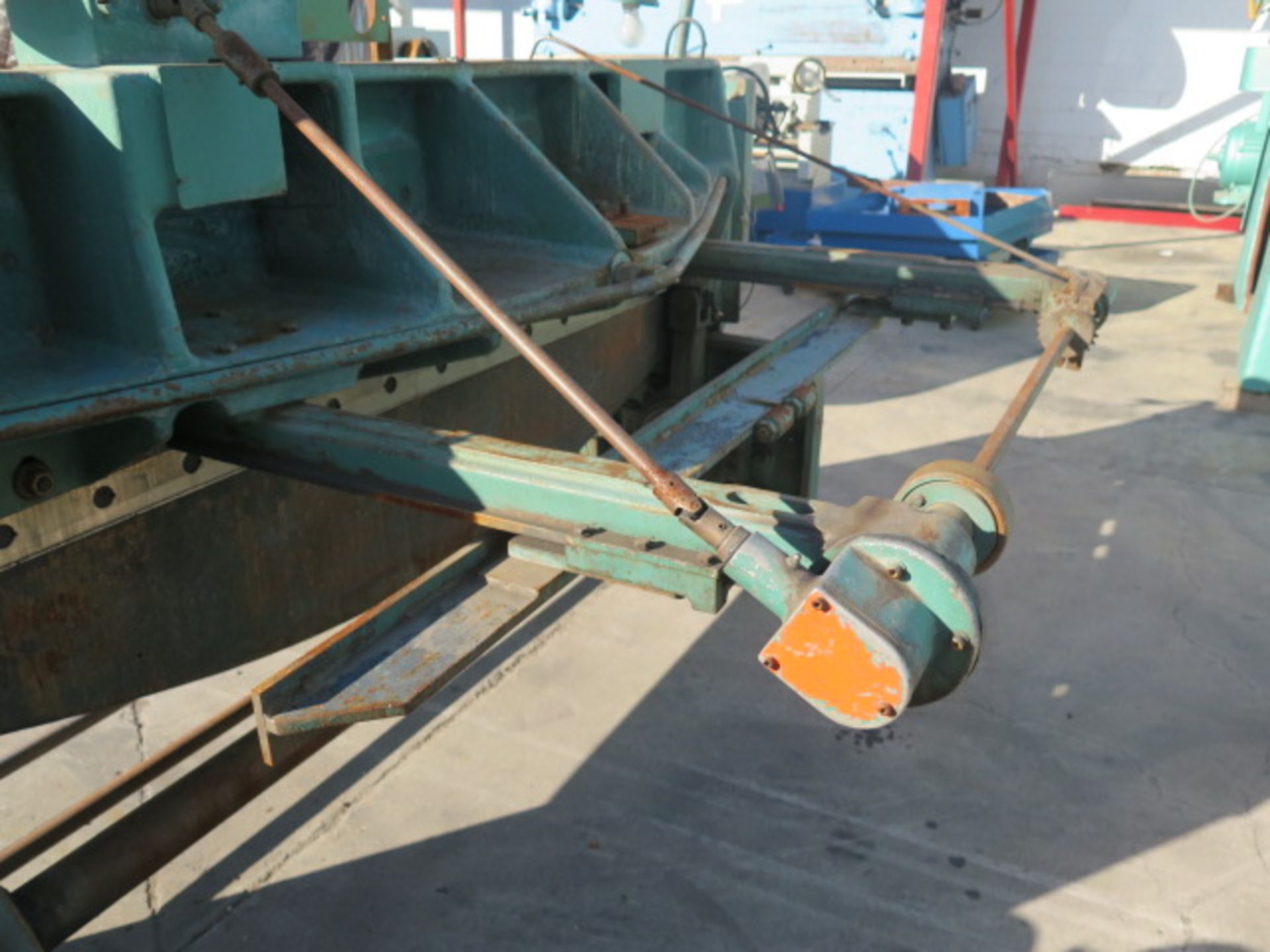 Wysong 72” Power Shear w/ Dial Back Gage, Front Material Supports - Image 3 of 3