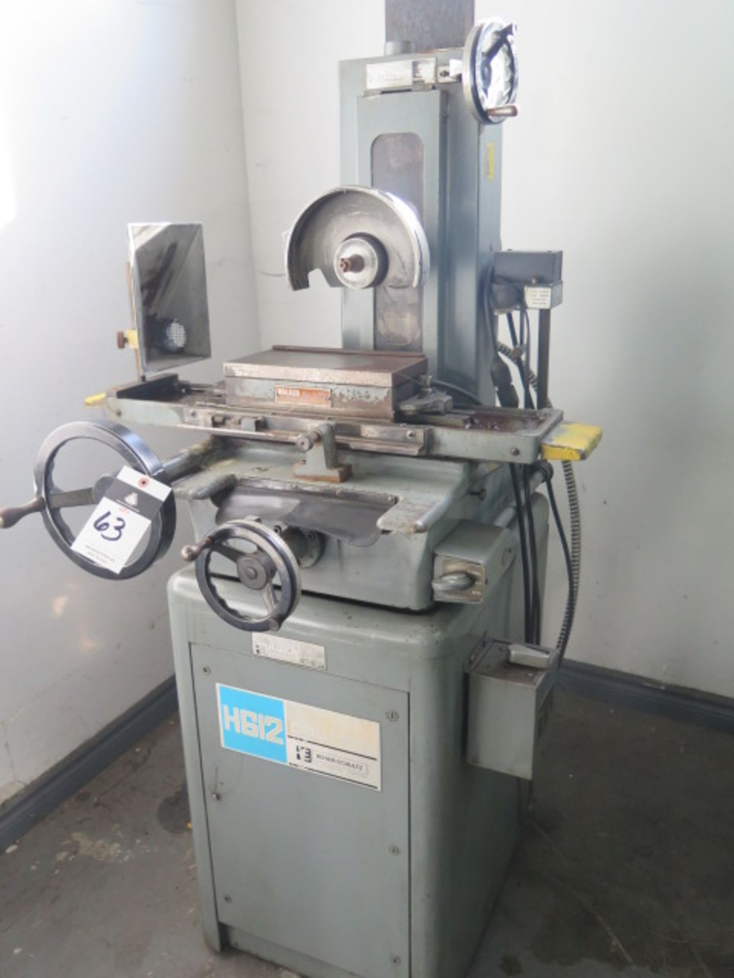 Boyar Schultz H612 6” x 12” Surface Grinder w/ Electromagnetic Chuck