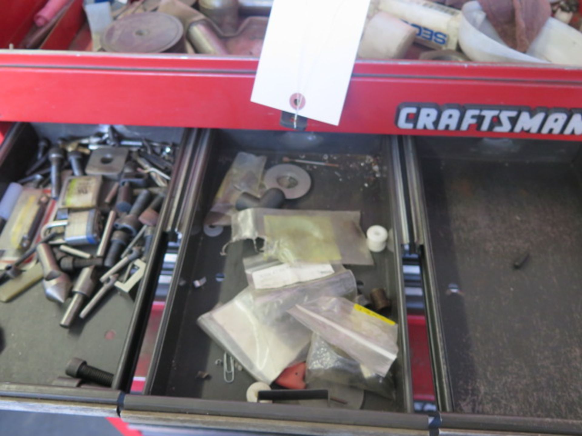 Craftsman Roll-A-Way Tool Box w/ Misc - Image 3 of 6