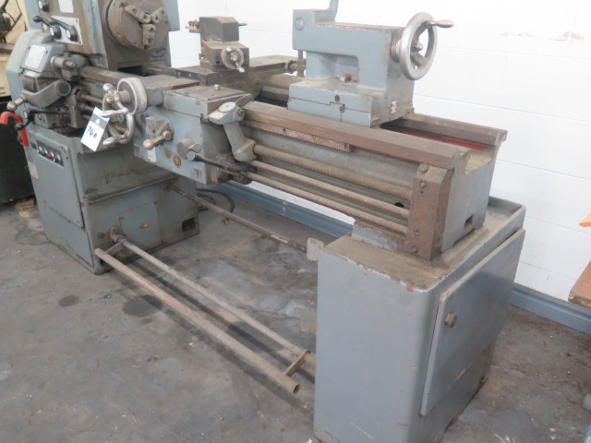 Webb 16" x 42" Geared Head Lathe w/ 50-1850 RPM, Inch Threading, Tailstock, KDK Tool (NO CHIP TRAY) - Image 3 of 11