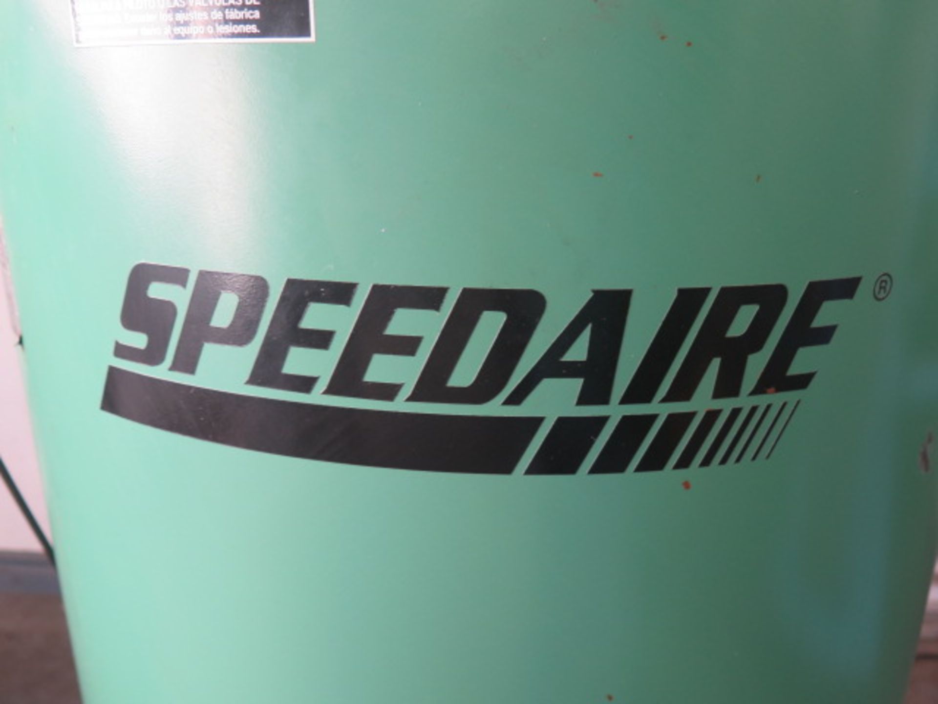 Speedaire 7.5Hp Vertical Air Compressor w/ 80 Gallon Tank - Image 3 of 8