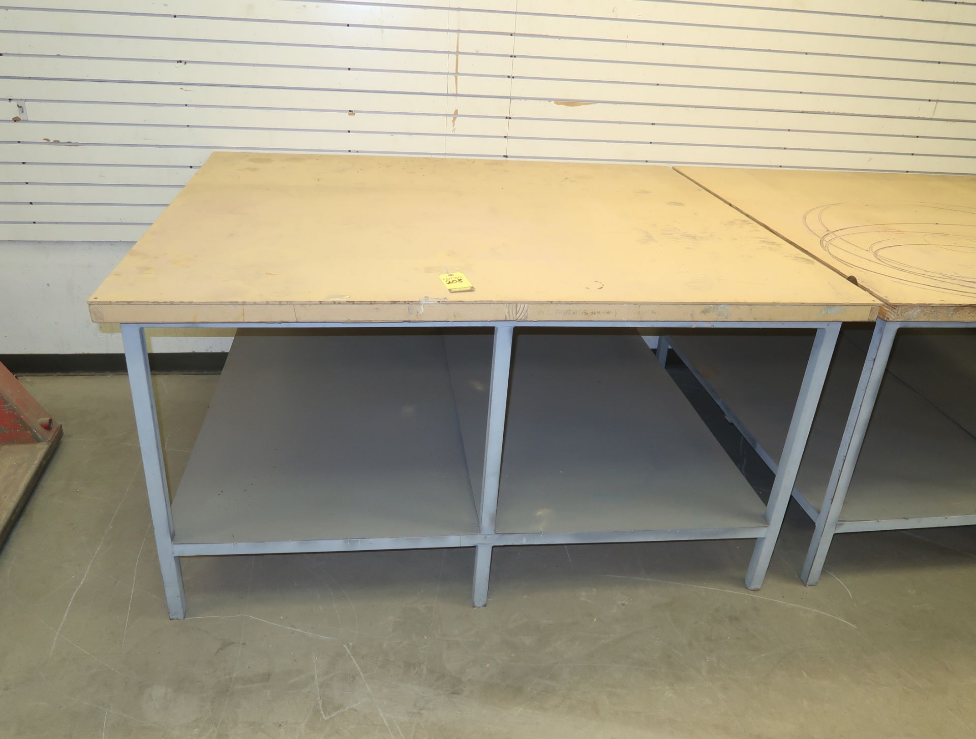 WORK BENCH 5' X 6' X 3'