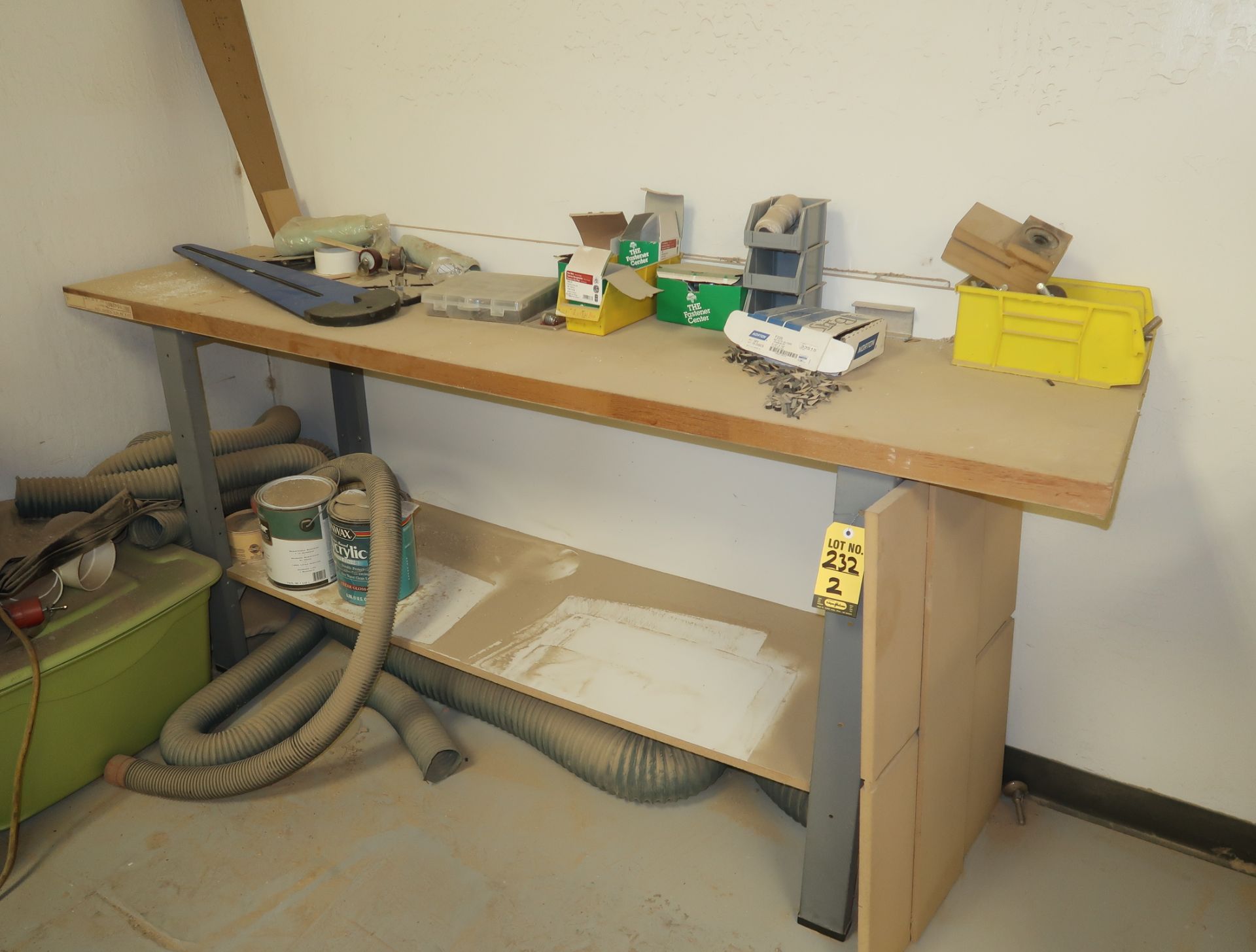 7' X 2' X 3' WORK BENCH