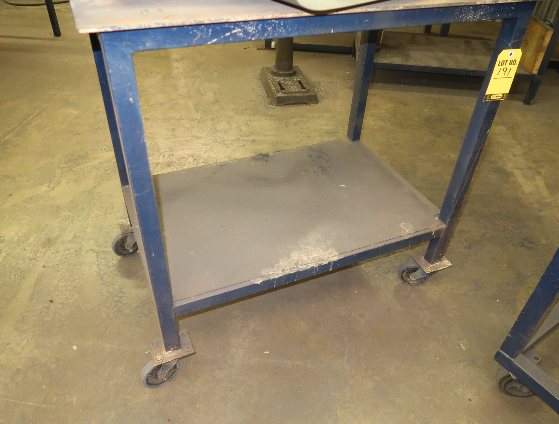 2' X 3' SHOP CART ON CASTERS