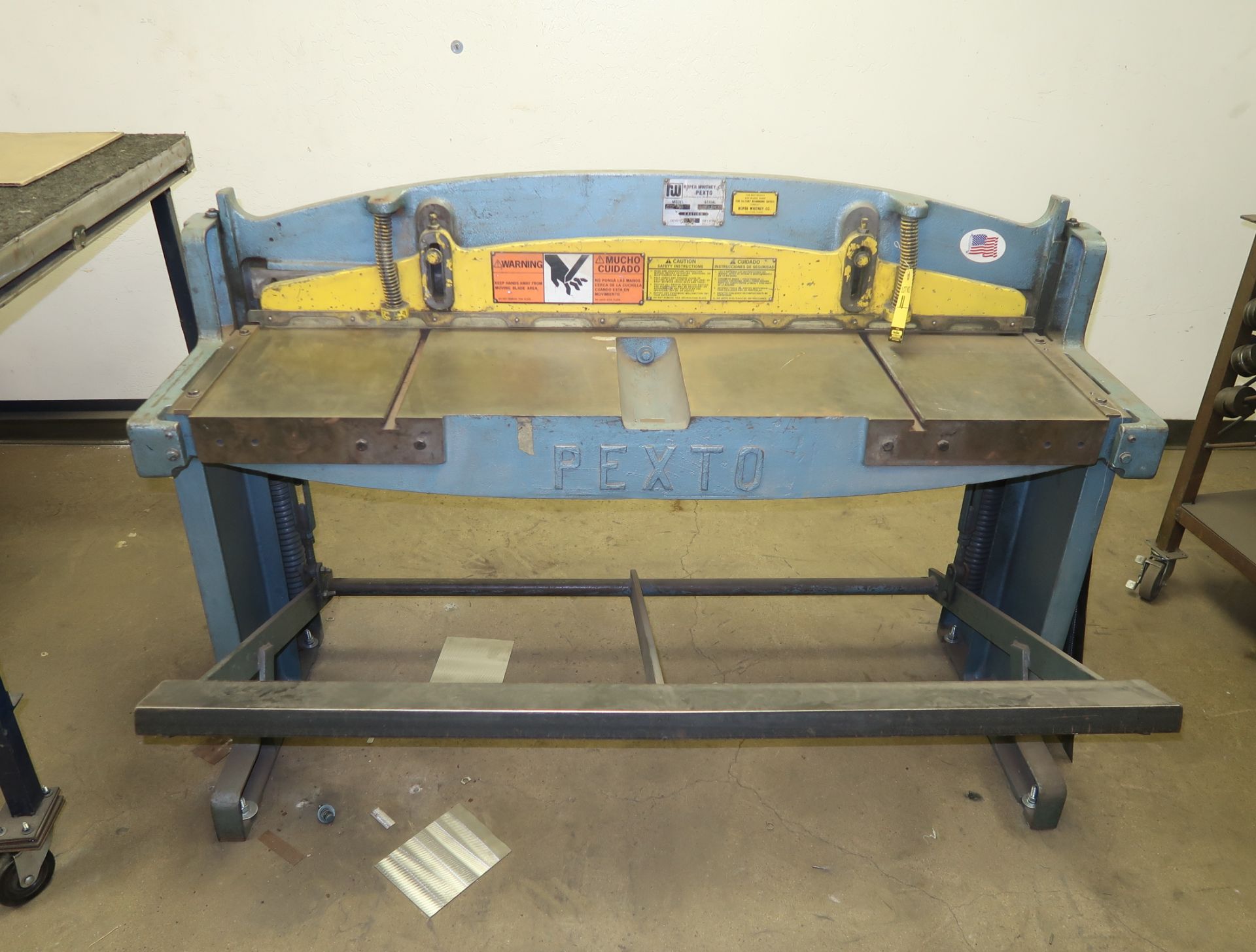 PEXTO MDL. 152K FOOT SHEAR- 16GA X 52"