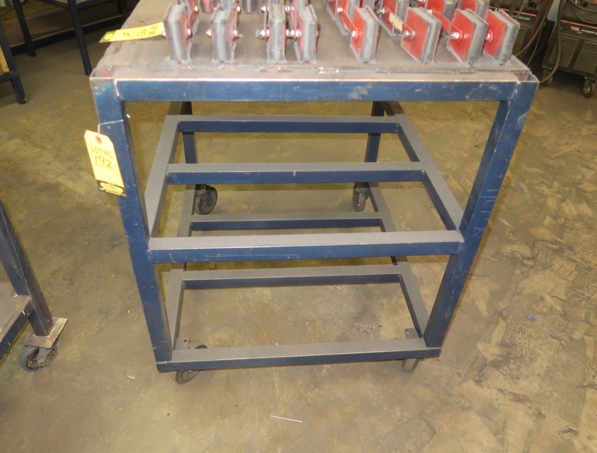 3' X 28" SHOP CART ON CASTERS